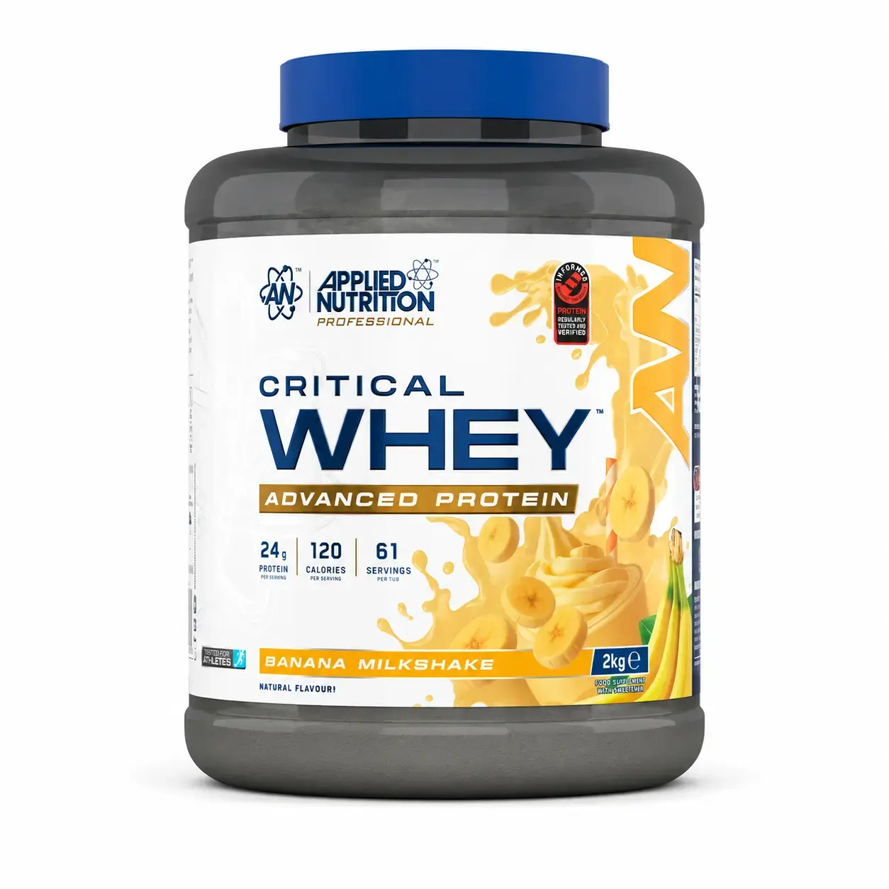 Сывороточный протеин Critical Whey Applied Nutrition (Banana Milkshake) 2 kg