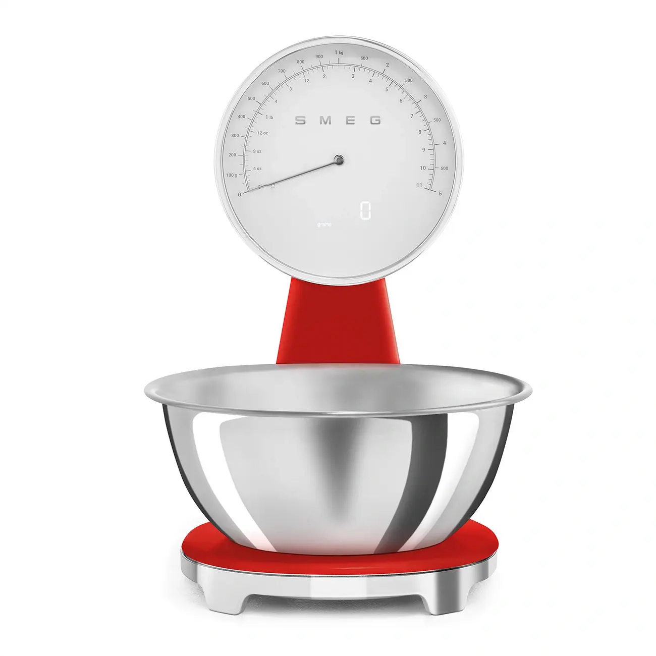 Весы кухонные Smeg KSF01RDWW
