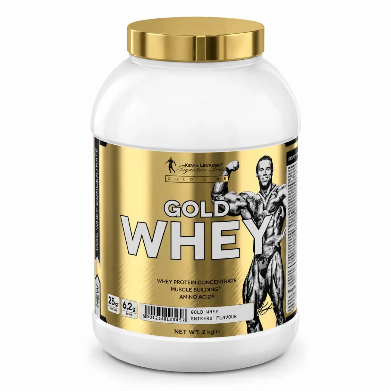 Сывороточный протеин Gold Whey Levrone (Snikers) 2 kg