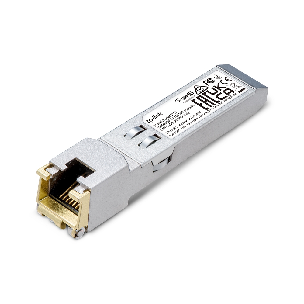 SFP-Модуль TP-LINK SM331T Omada 1000BASE-T RJ45 SFP Module