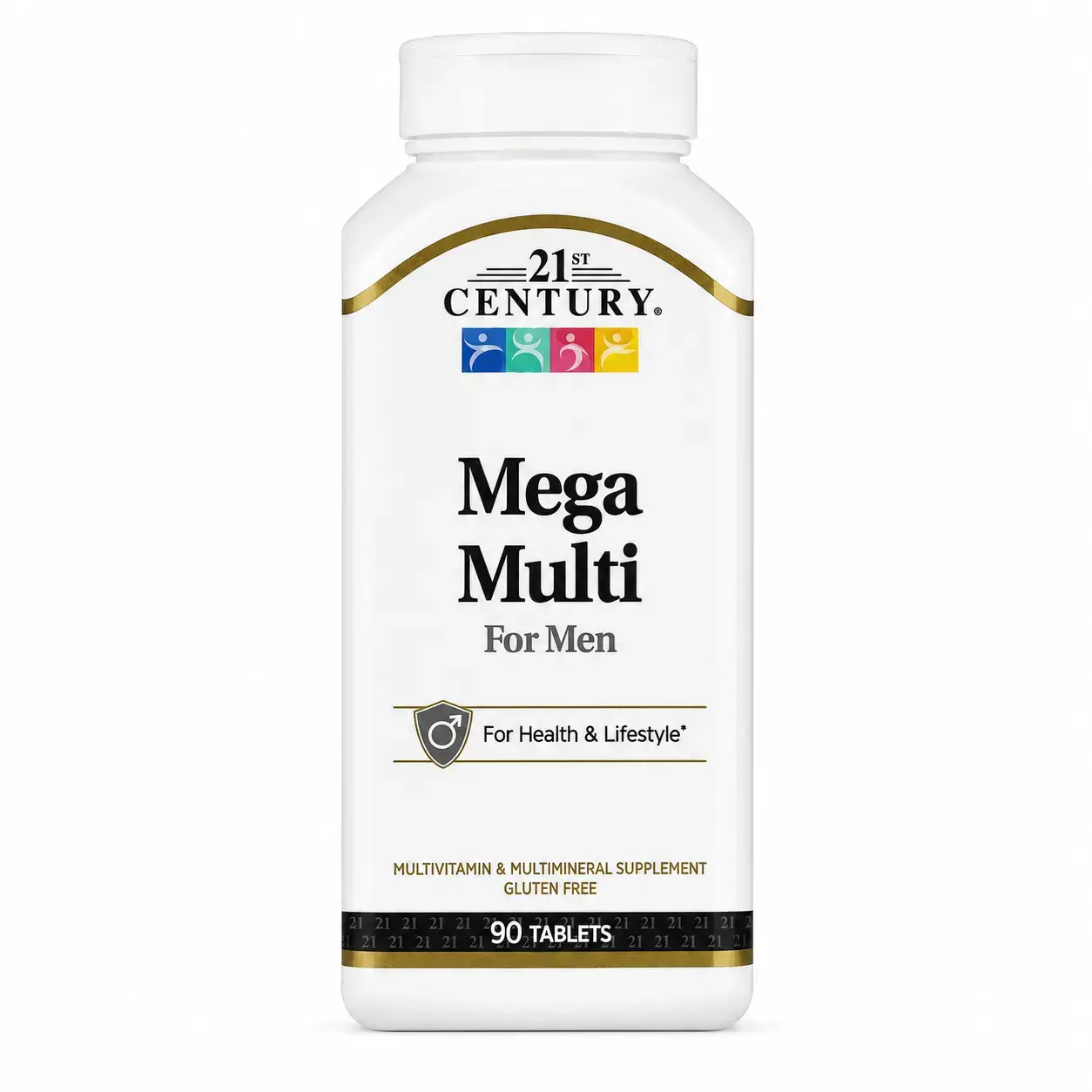 Erkaklar uchun multivitaminlar Mega Multi for Men 21st Century 90 Tab