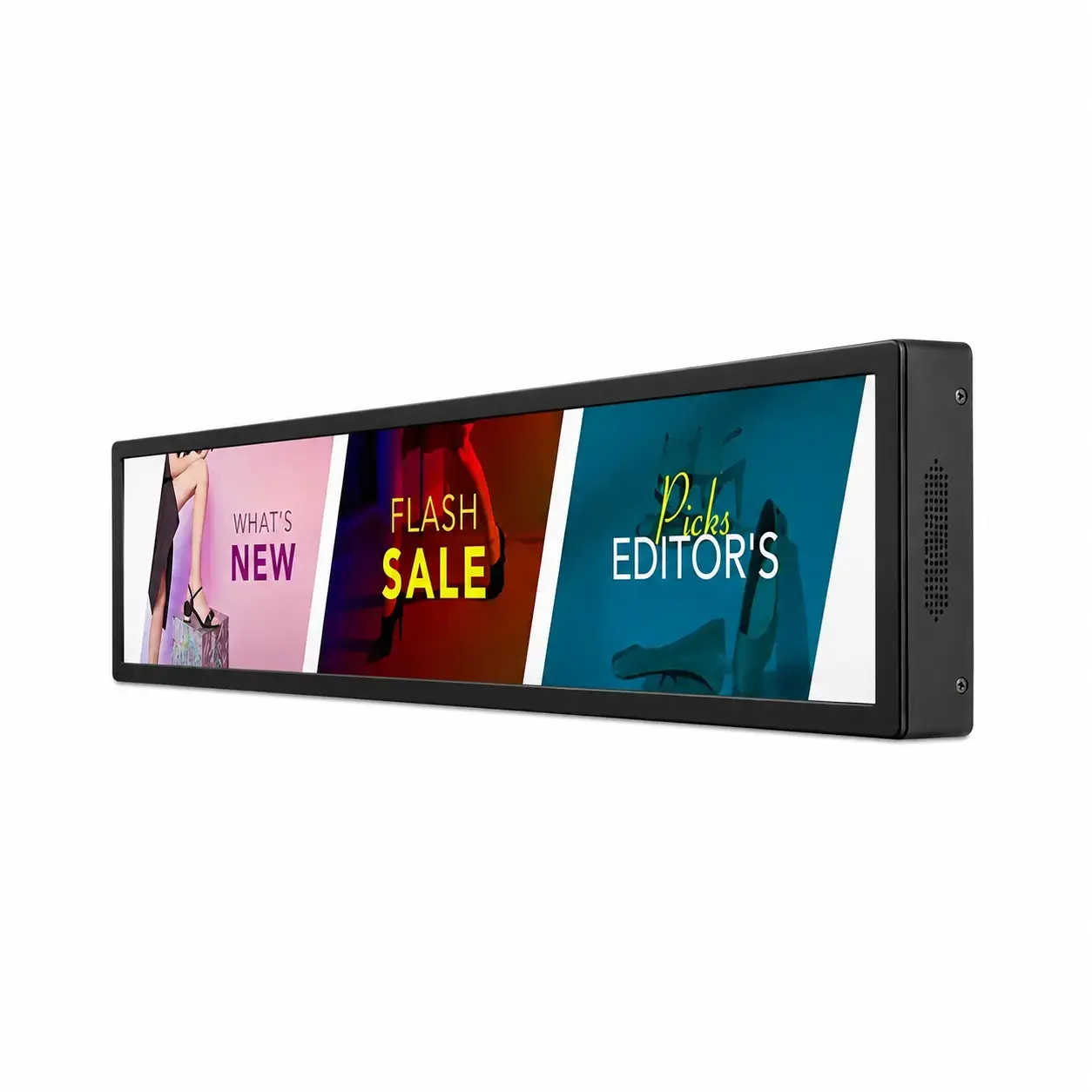 Tor panoramali reklama displeyi PROTOUCH 43.8” Stretched Bar LCD Display