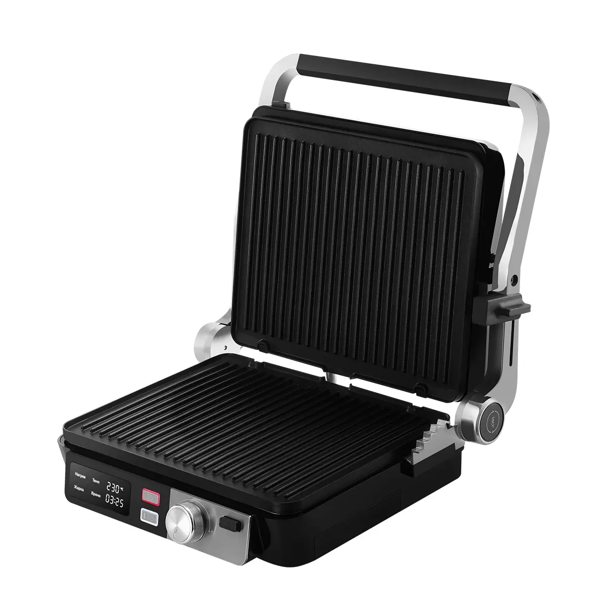 Электрогриль BQ GR3009 Black-Steel