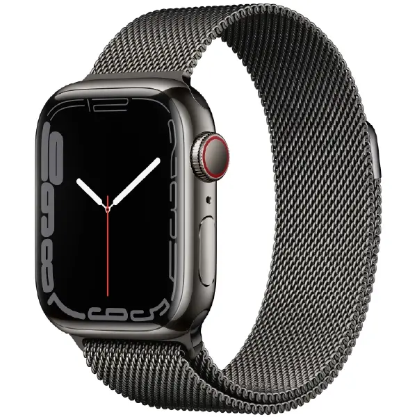 Aqlli soat Apple Watch Series 7 45mm Milanese Graphite