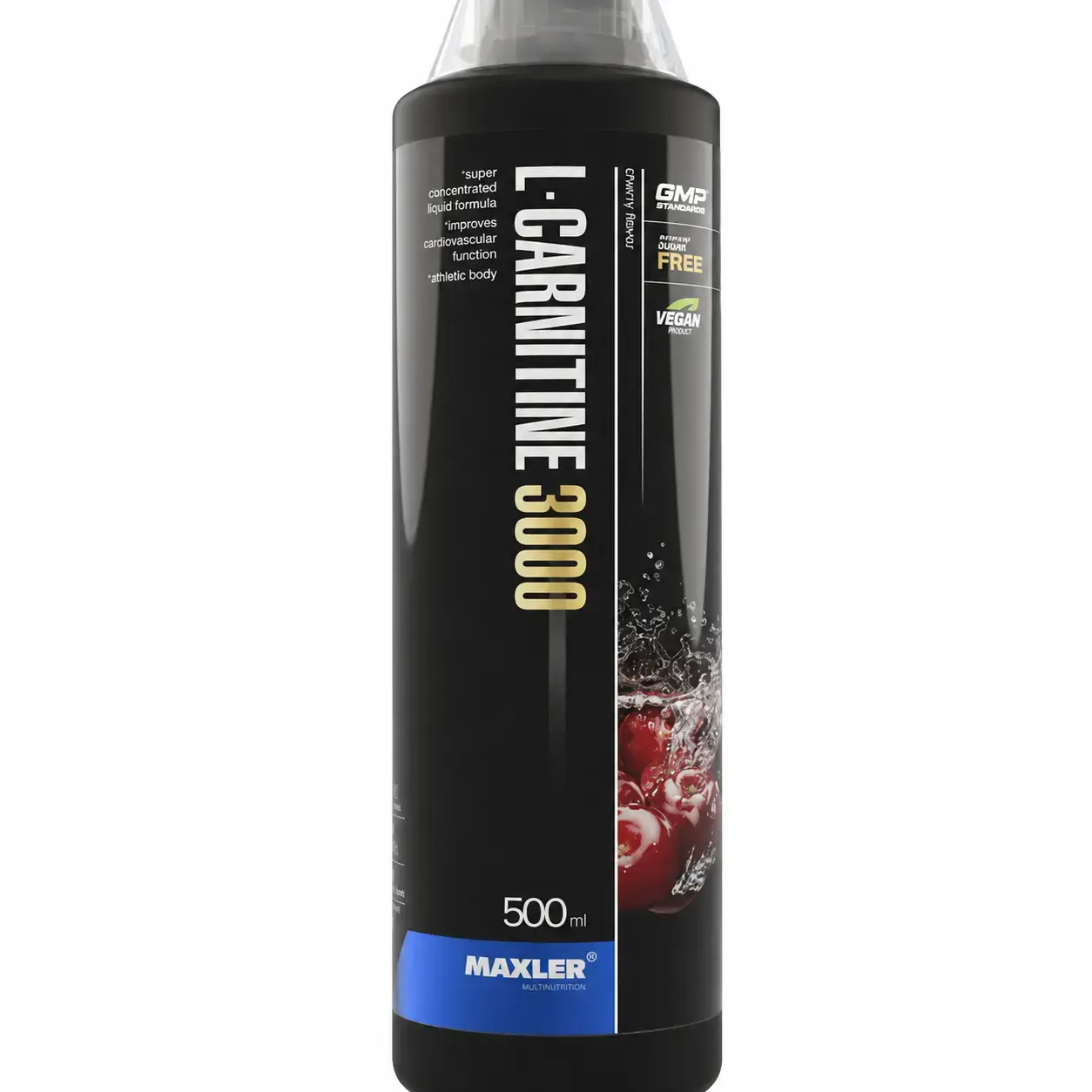 BQ Maxler L-Carnitine 3000, Cherry, 500 ml