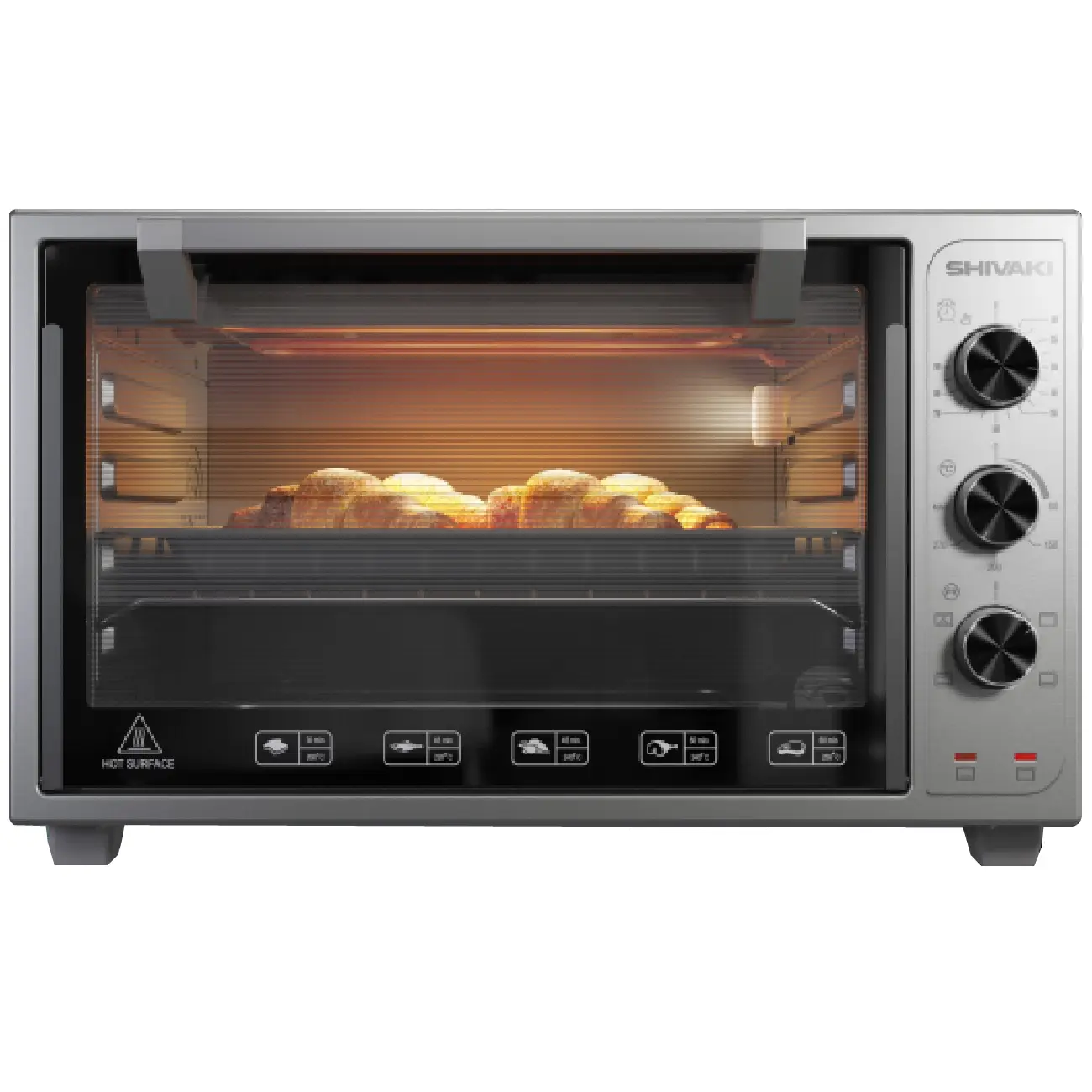 Мини-печь Shivaki MD-3618 Black (Люкс)