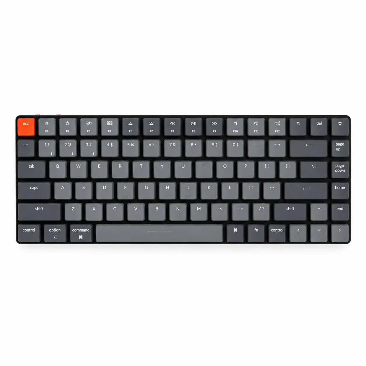 Механическая клавиатура Keychron K3, 84 клавиши, Low Profile Gateron Brown, белая LED-подсветка, русская раскладка