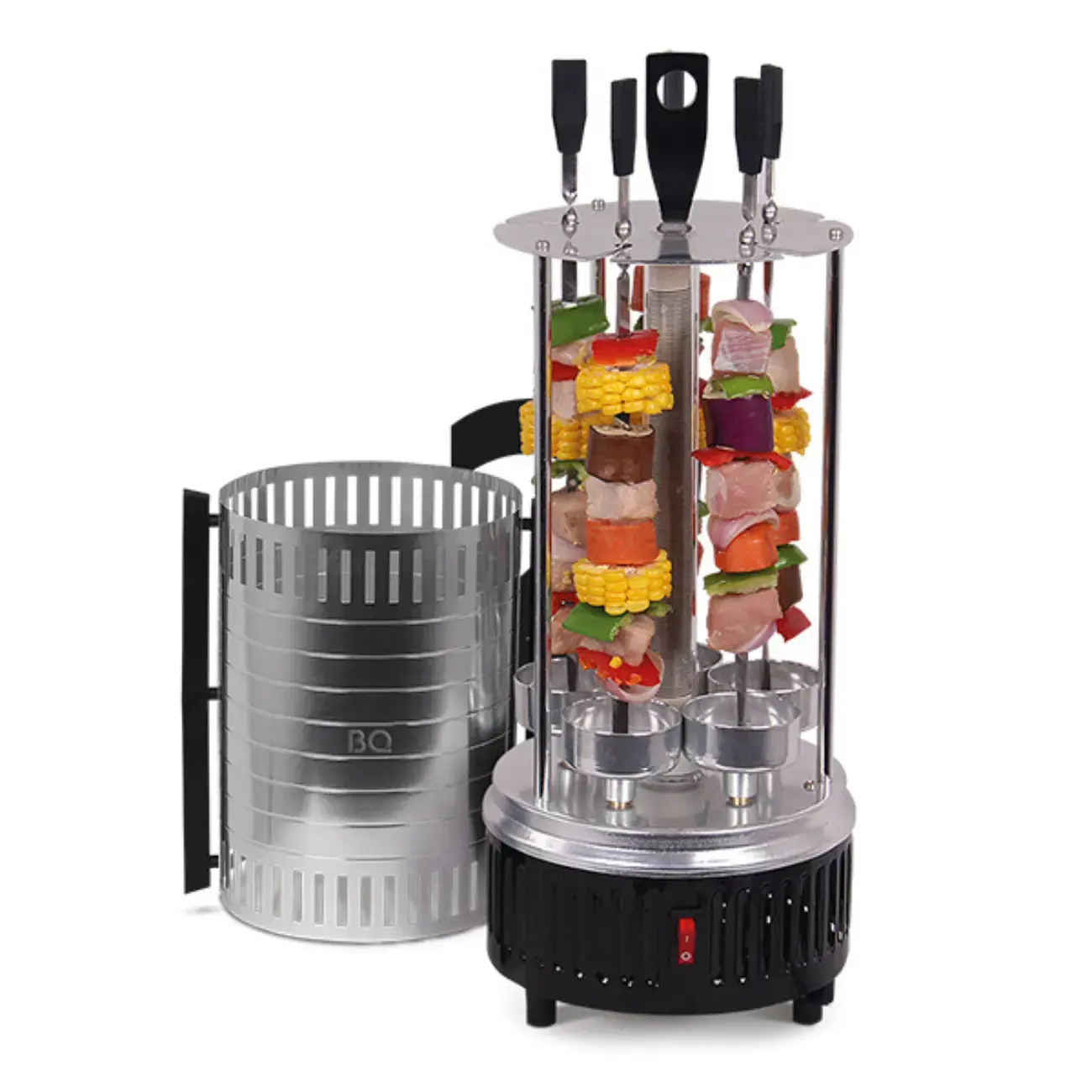 Электрошашлычница BQ BBQ1000 Black-Steel