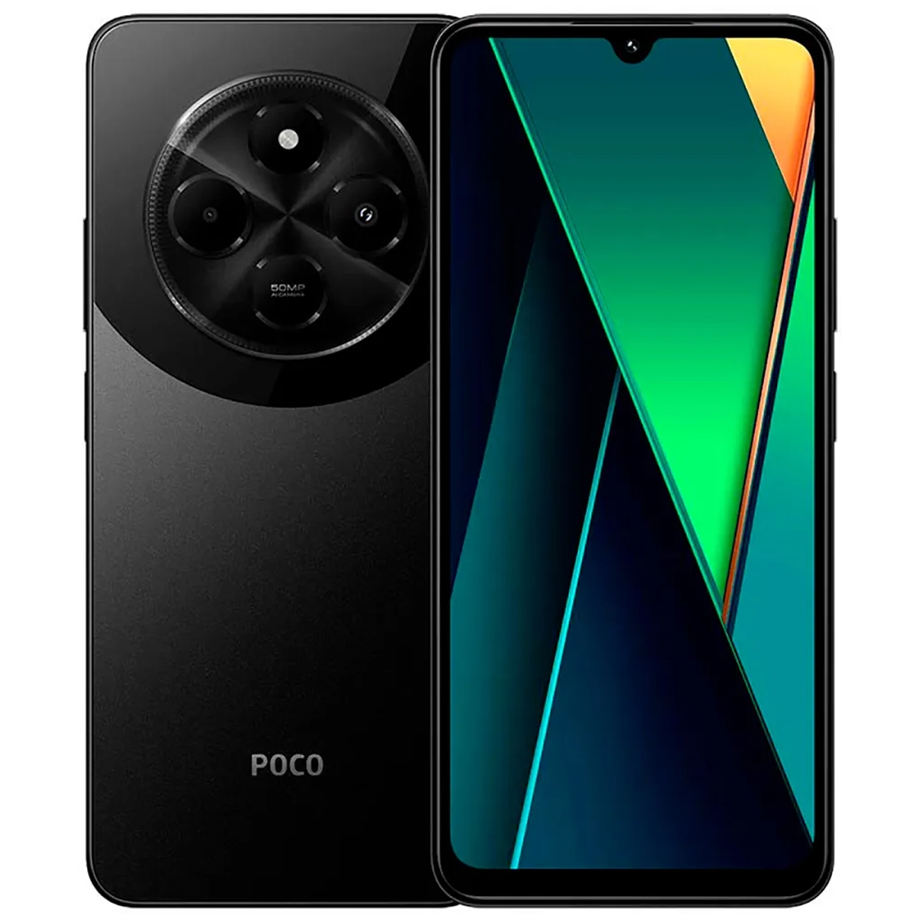 Smartfon POCO C75 6GB+128GB Black Toshkentda | narxi va sharxlar ⚡