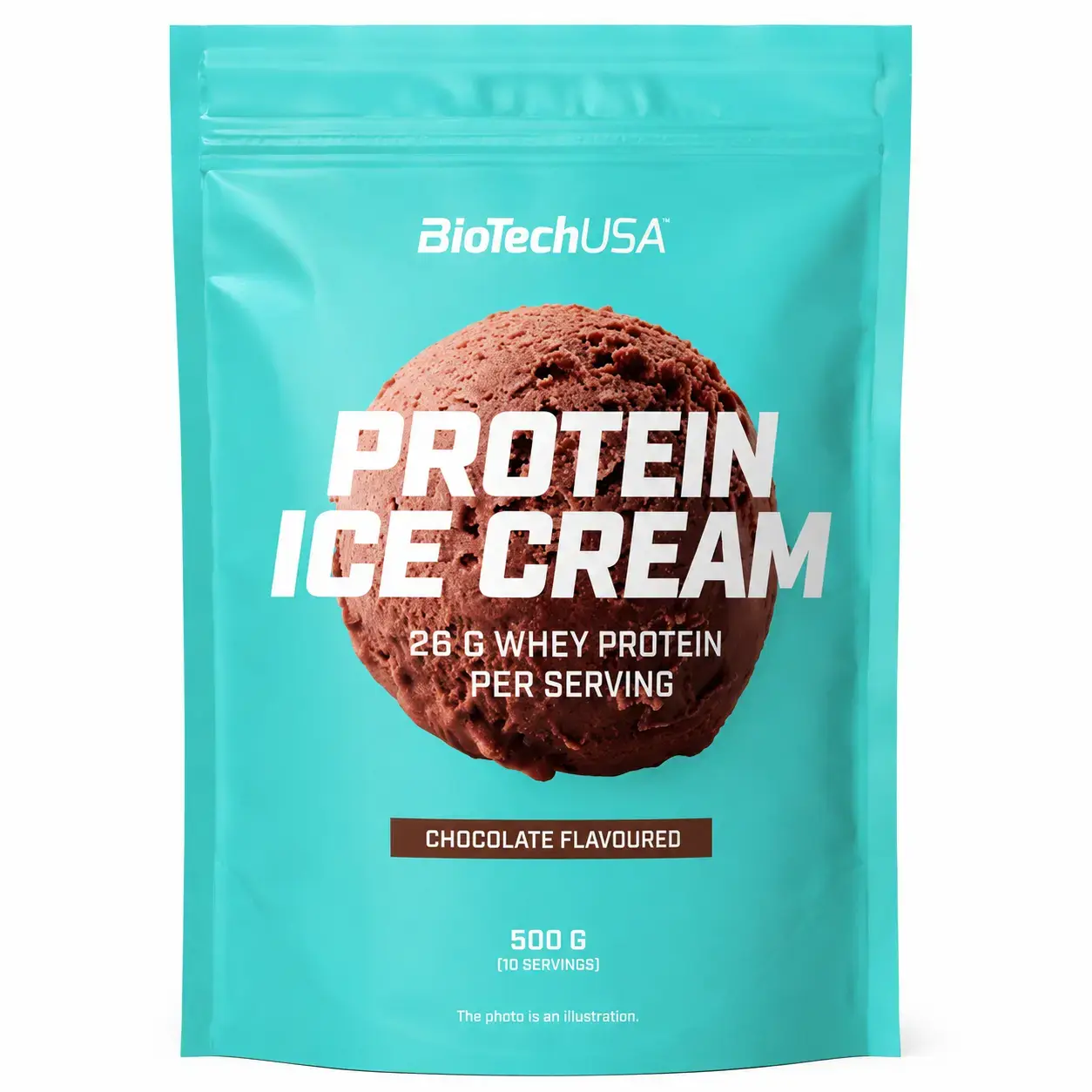Proteinli muzqaymoq Protein Ice Cream BioTechUSA (Chocolate) 500 g