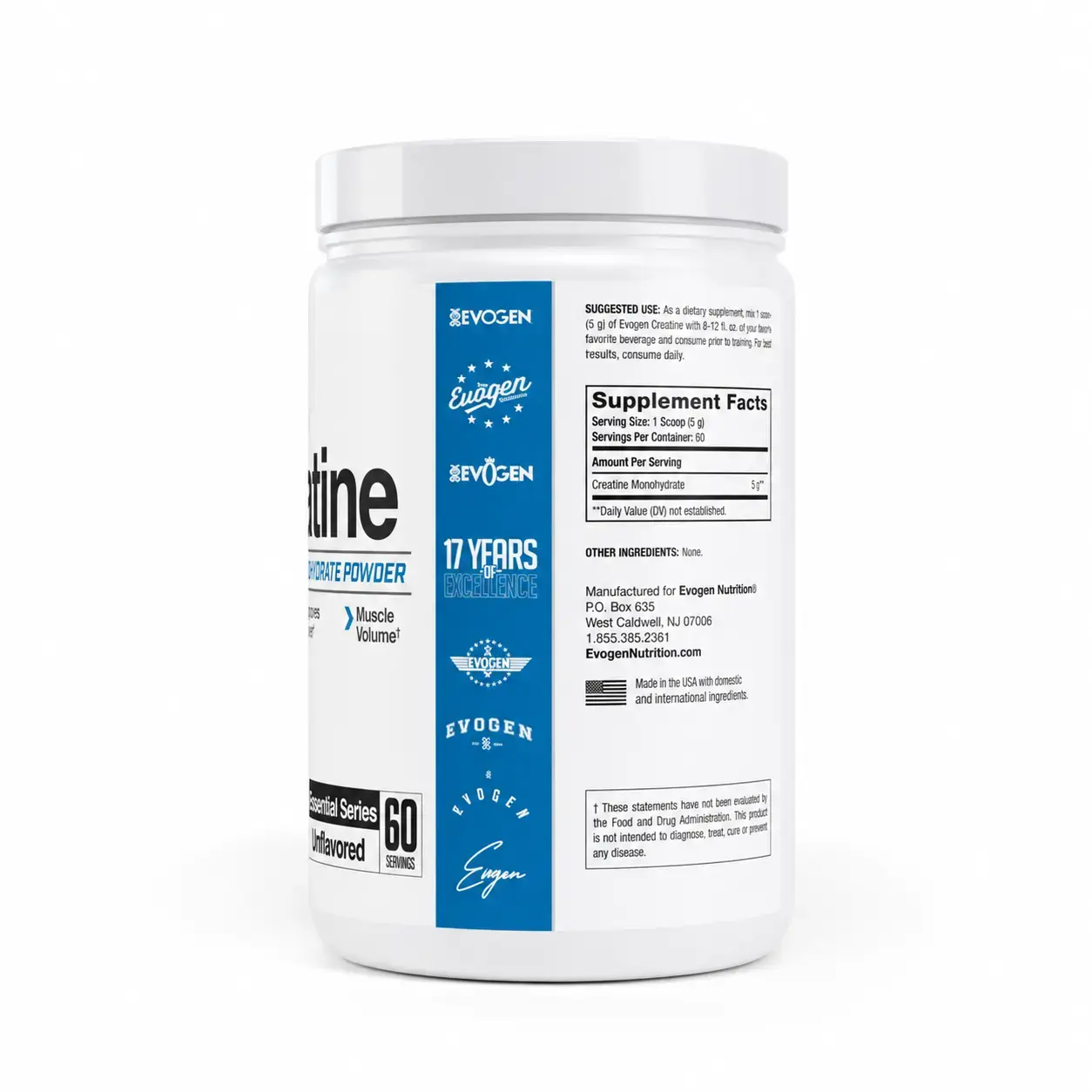 Kreatin Creatine Evogen 300 g