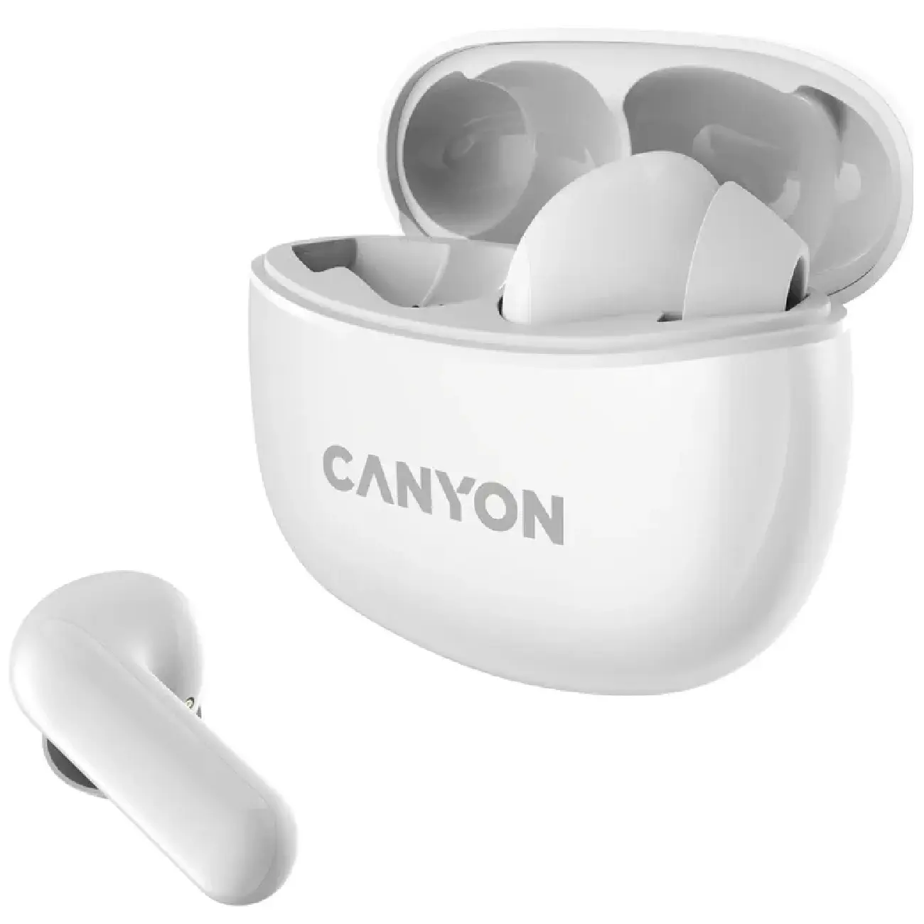 Беспроводные наушники Canyon CNS-TWS5W White