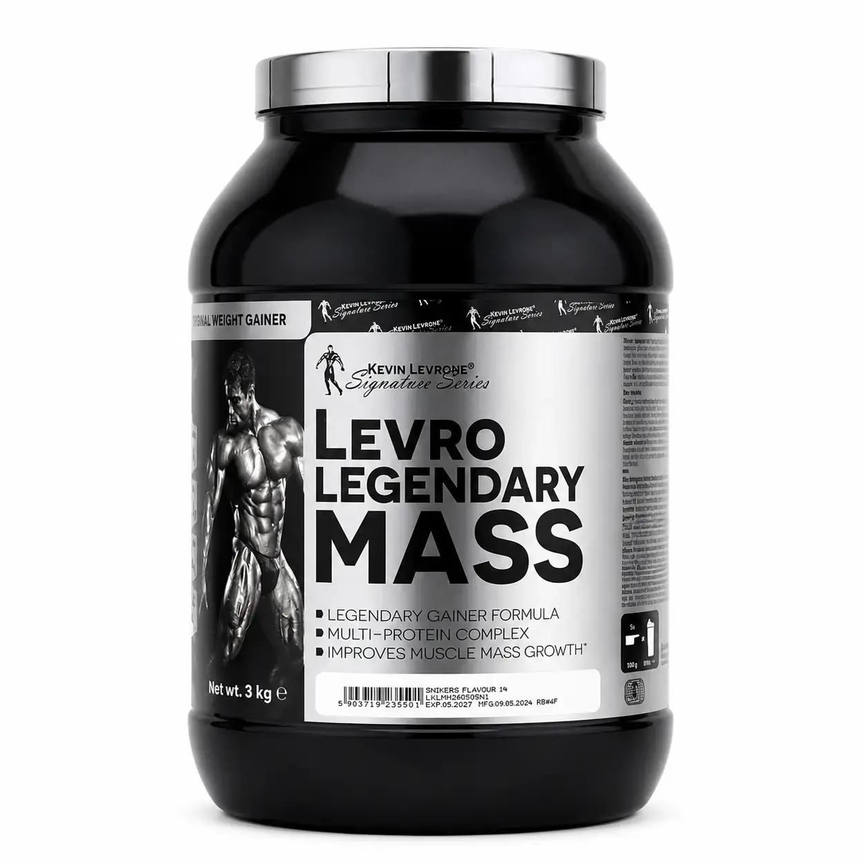 Geyner Kevin Levrone Legendary Mass 3 kg Snikers