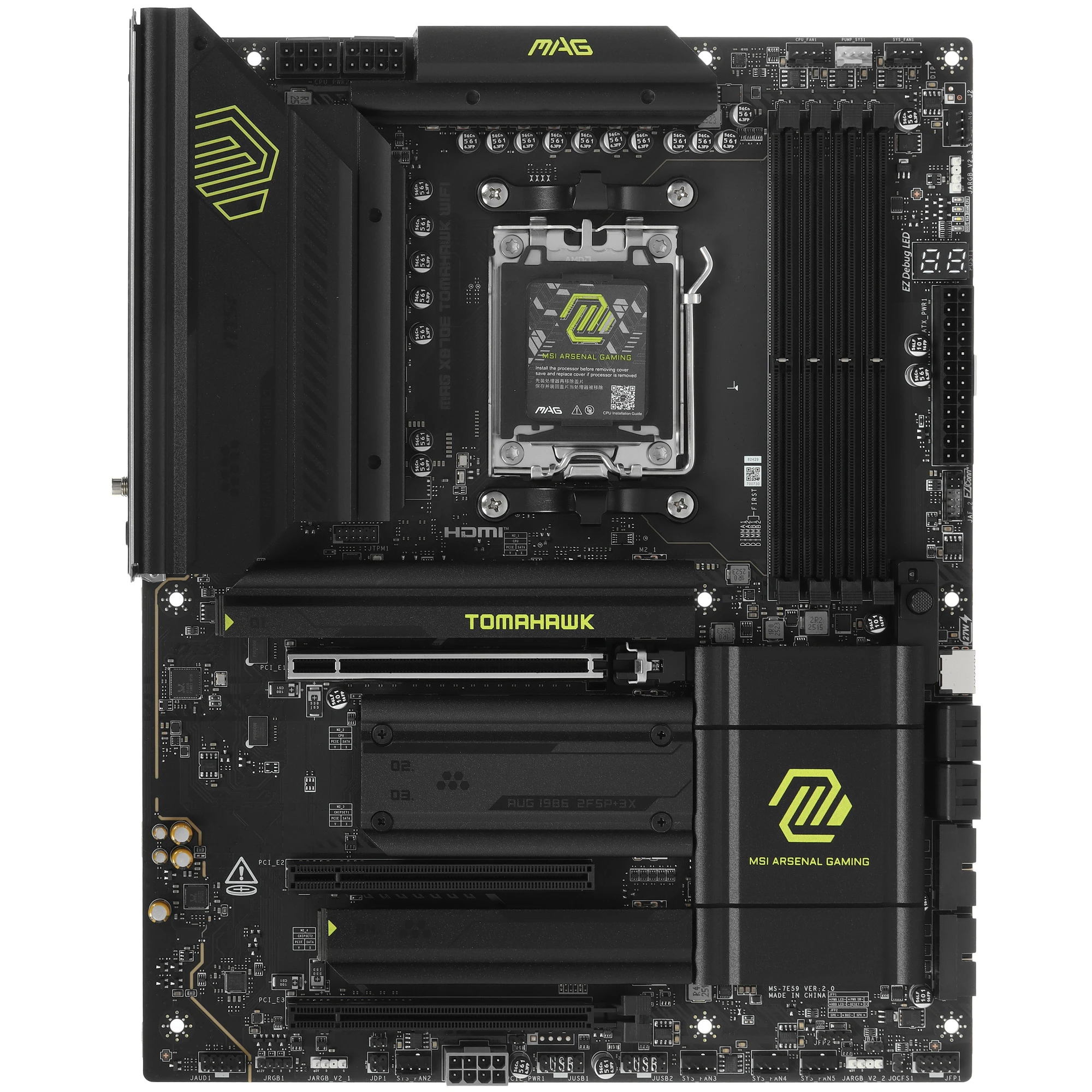 Материнская плата MSI AMD AM5 MAG X870E TOMAHAWK WIFI DDR5