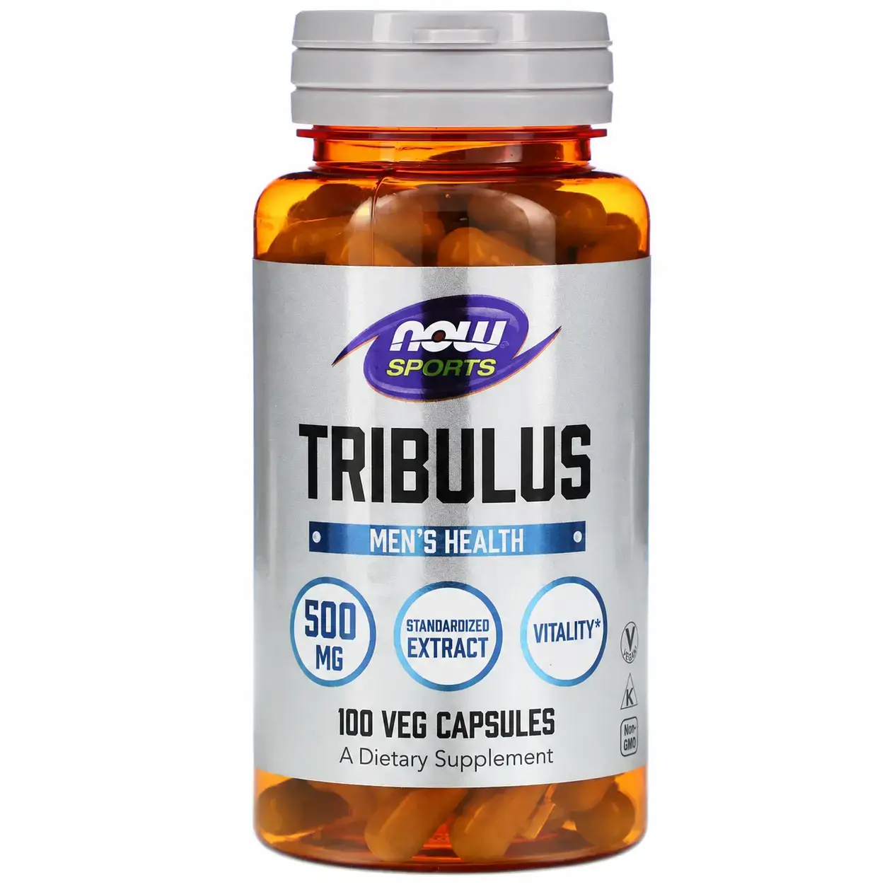 Tribulus 500 mg NOW Foods 100 Veg Caps