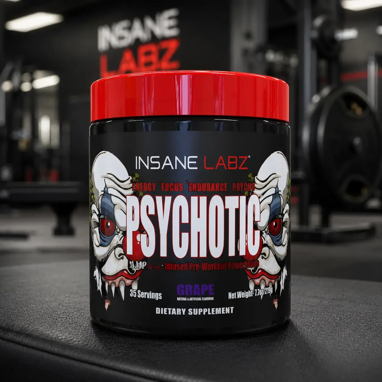 BQ Insane Labz Psychotic Red 376 g Grape