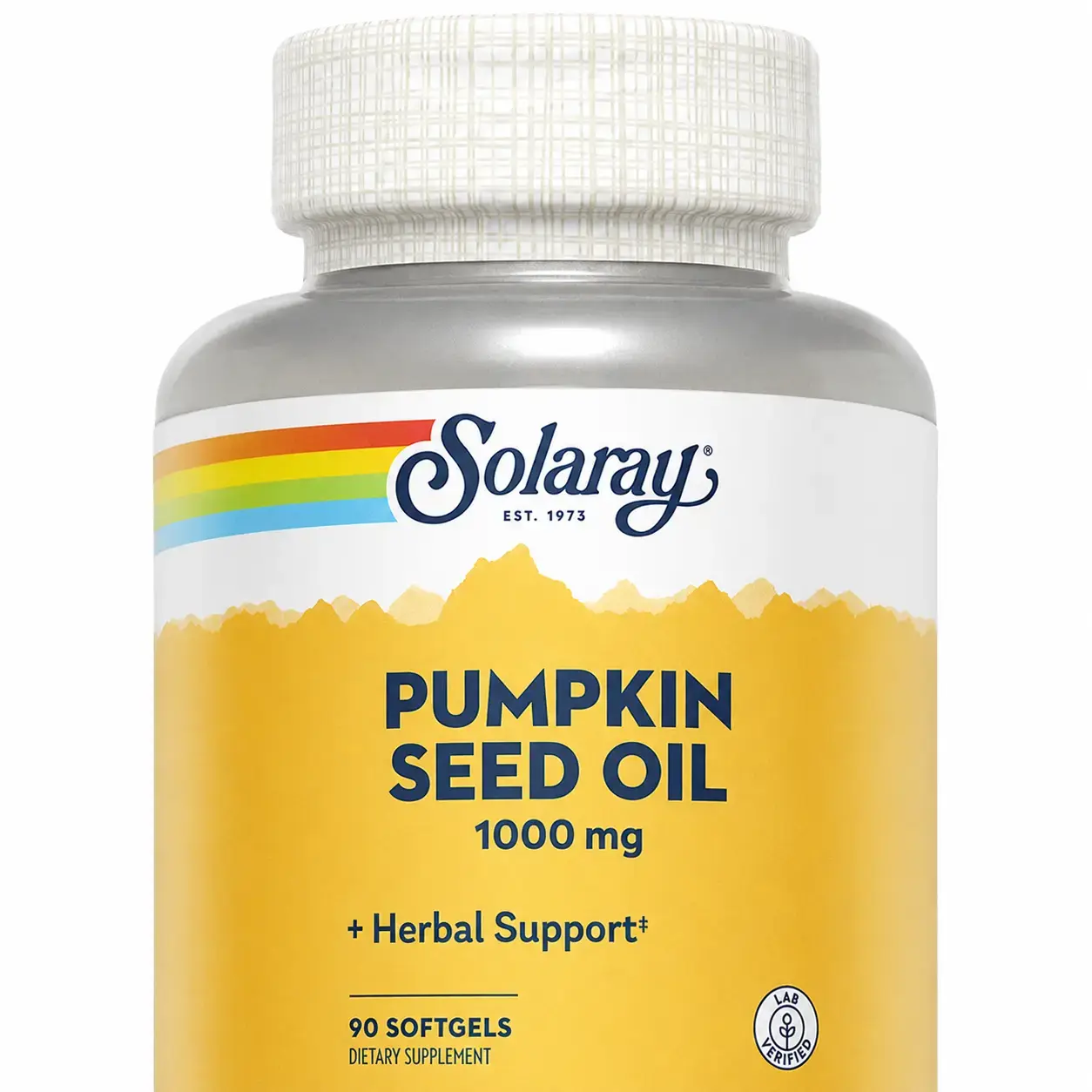 Qovoq yog‘i Pumpkin Seed Oil 1000 mg Solaray 90 SFTGL