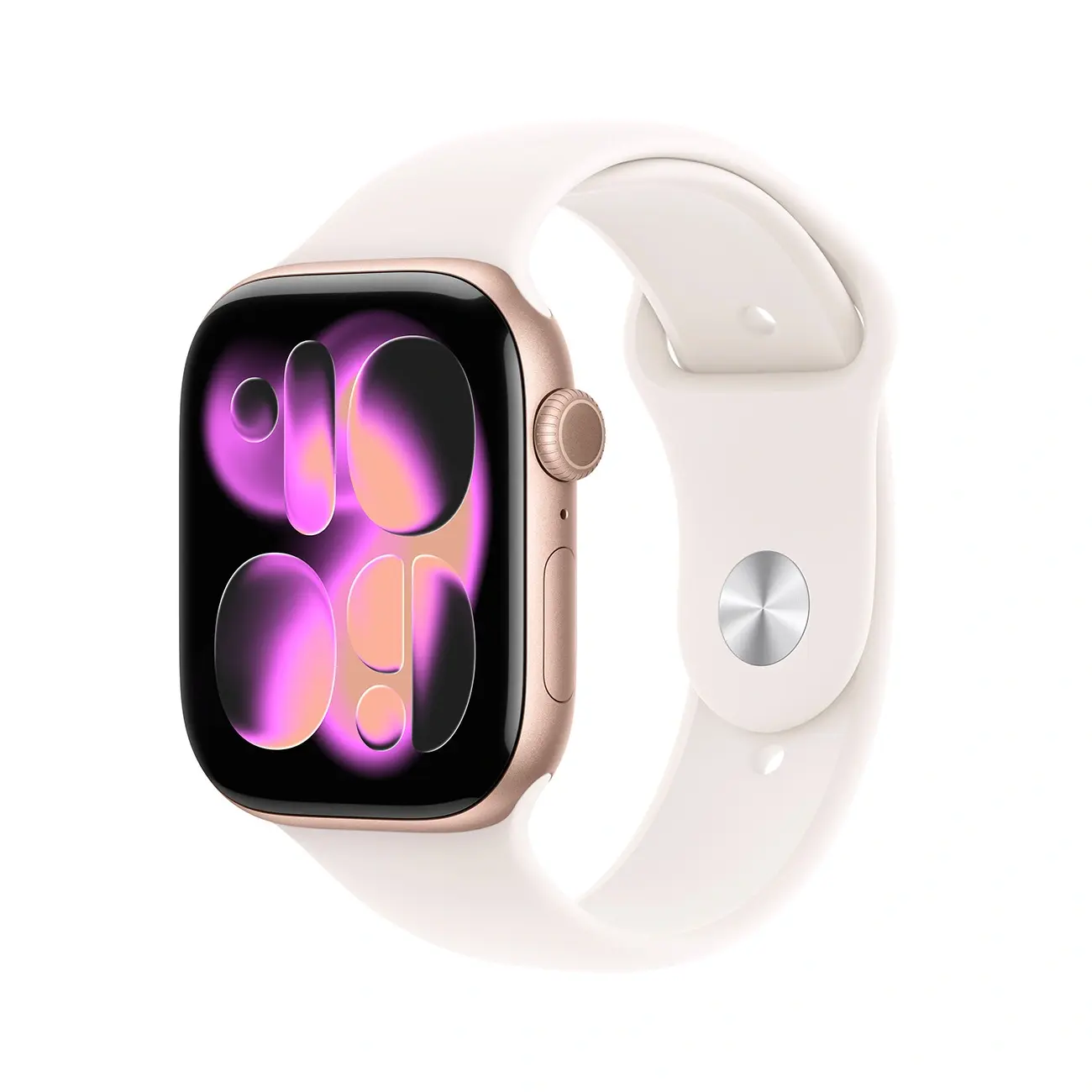 Smart soat Apple Watch Series 11 46mm GPS Rose Gold Aluminum Sport Band Light Blush