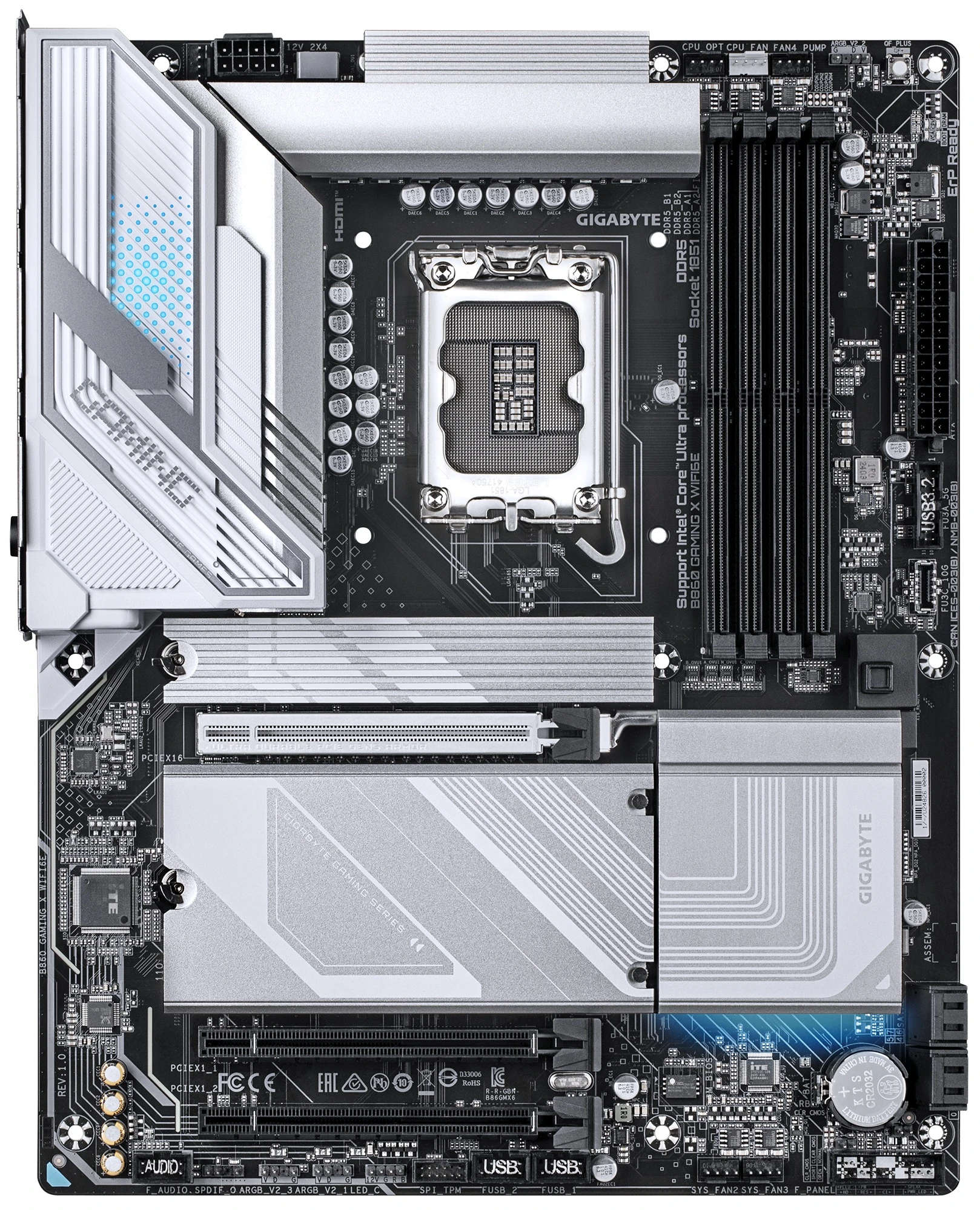 Материнская плата Gigabyte B860 GAMING X WIFI6E DDR5 LGA1851