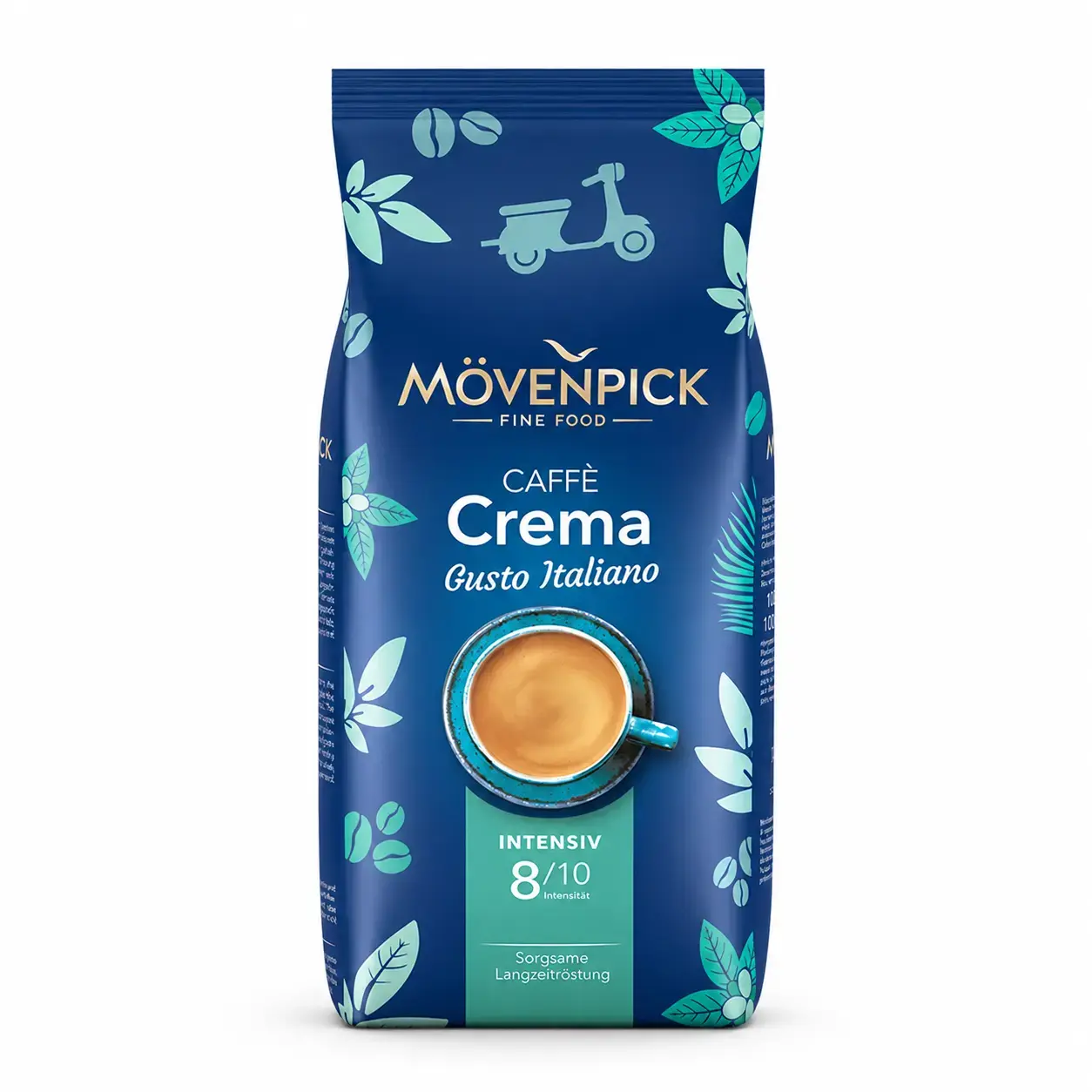 Кофе в зернах MOVENPICK Caffè Crema Gusto Italiano 1 кг 