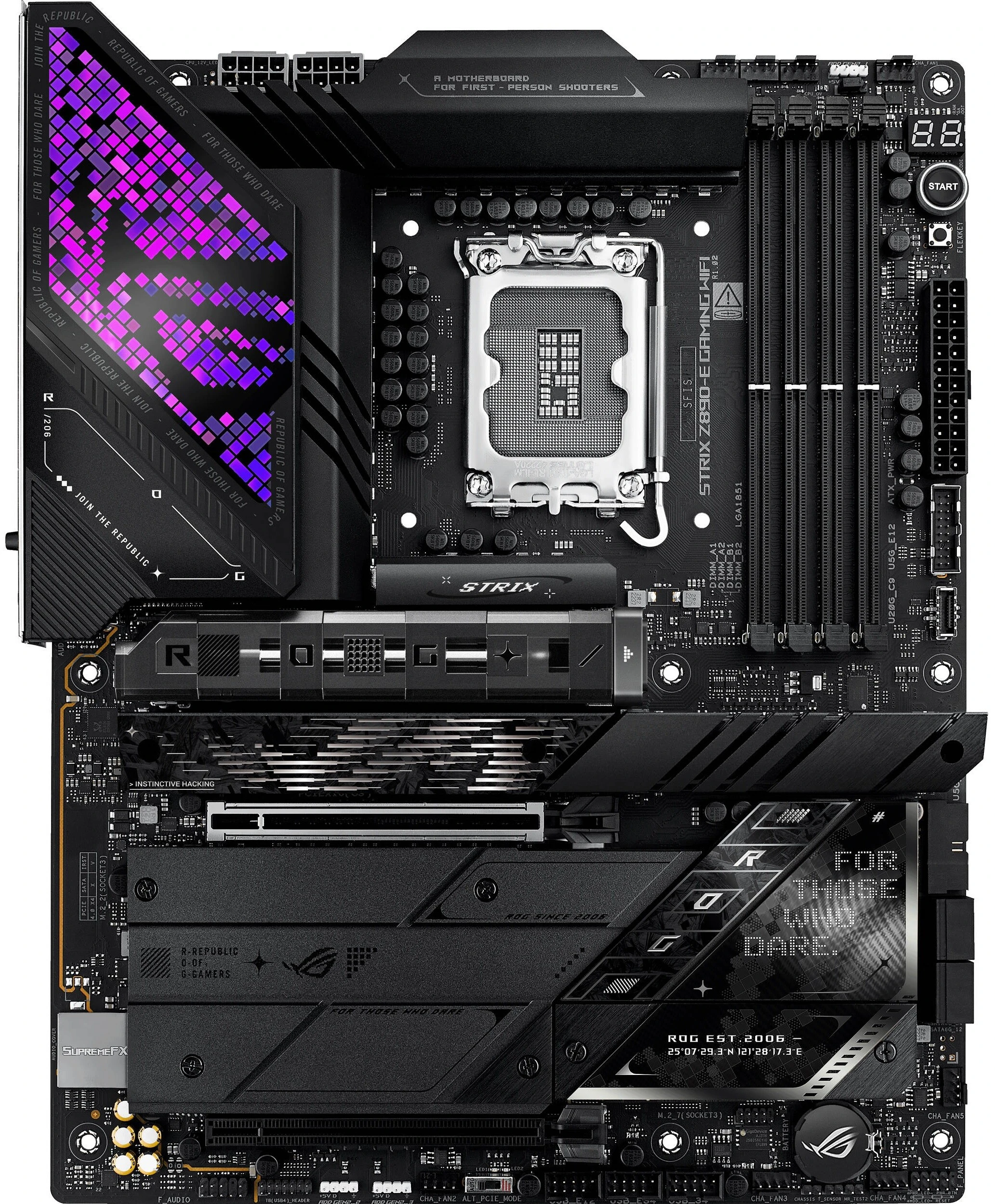 Материнская плата ASUS ROG STRIX Z890-E GAMING WIFI DDR5 (90MB1IM0-M0EAY0)