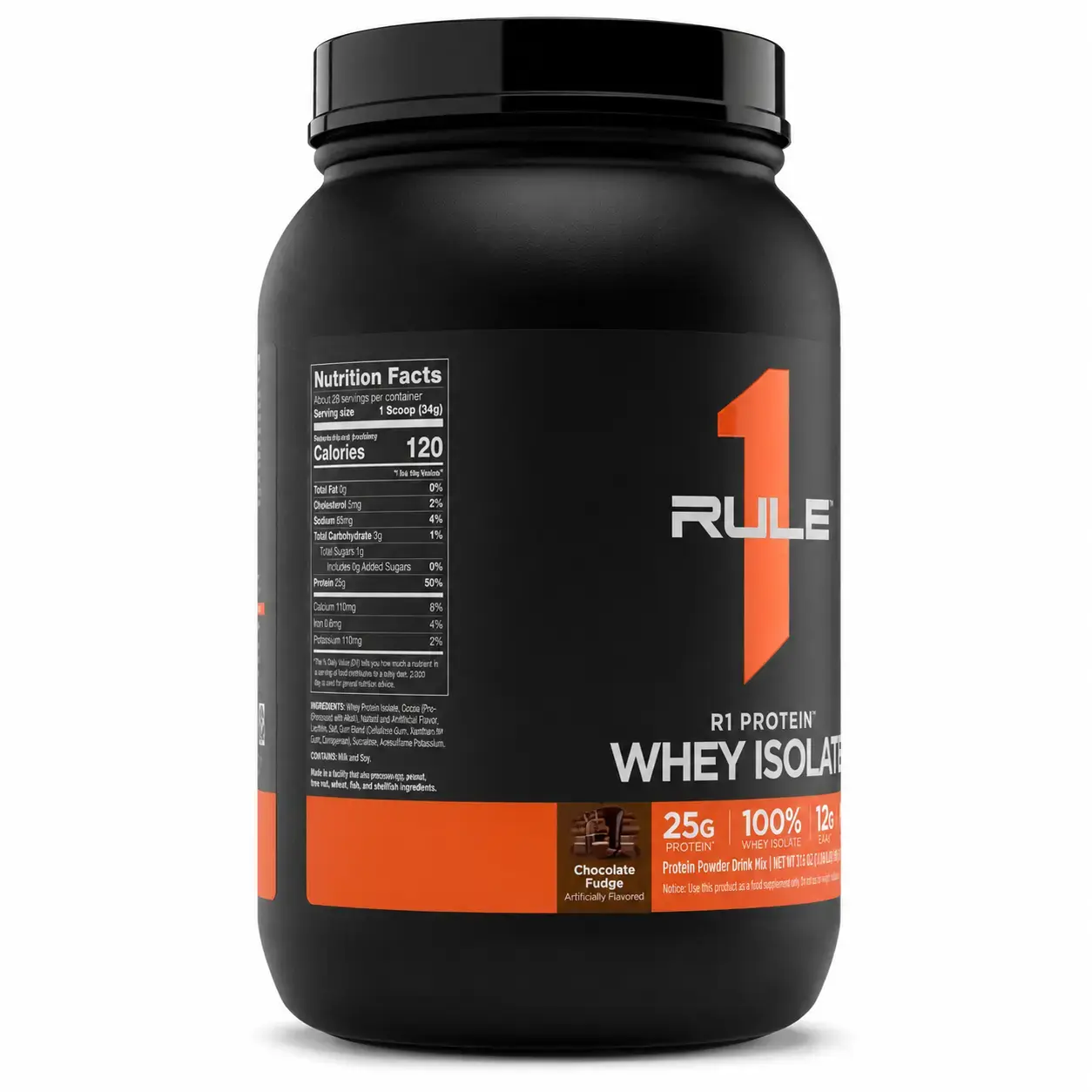 Zardobli protein Rule 1 R1 Protein Whey Isolate 896 g Chocolate Fudge