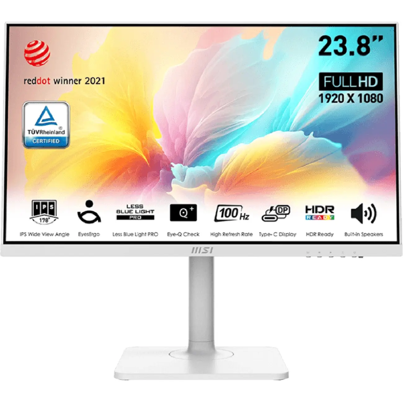 Монитор MSI 24” Modern MD2412PW IPS FHD White