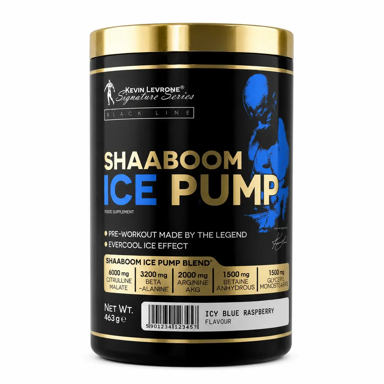 Предтренировочный комплекс Shaaboom Ice Pump Levrone (Icy Blue Raspberry) 463 g