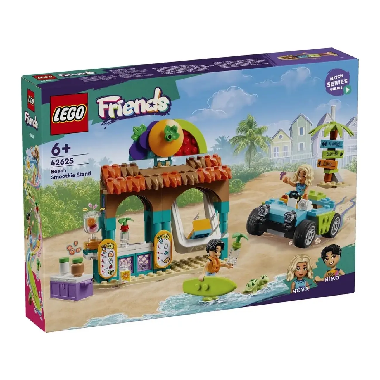 Конструктор LEGO Friends “Пляжный смузи-бар” 42625