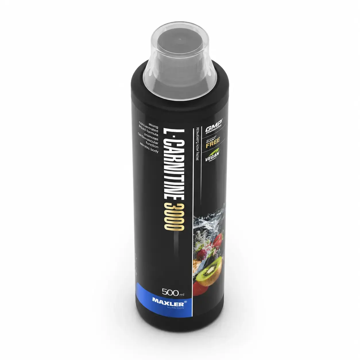 L-karnitin Maxler L-Carnitine 3000 (Strawberry-Kiwi) 500 ml