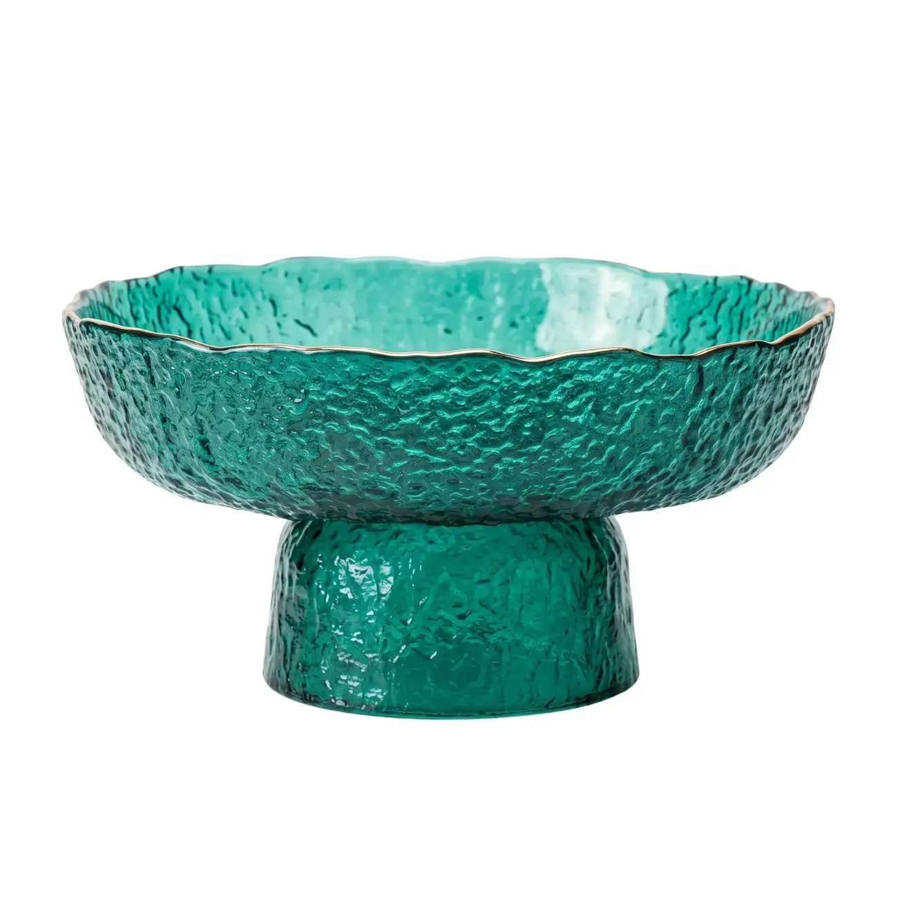Фруктовница SENORITA HOME «Лепесток» Green Ø14 см