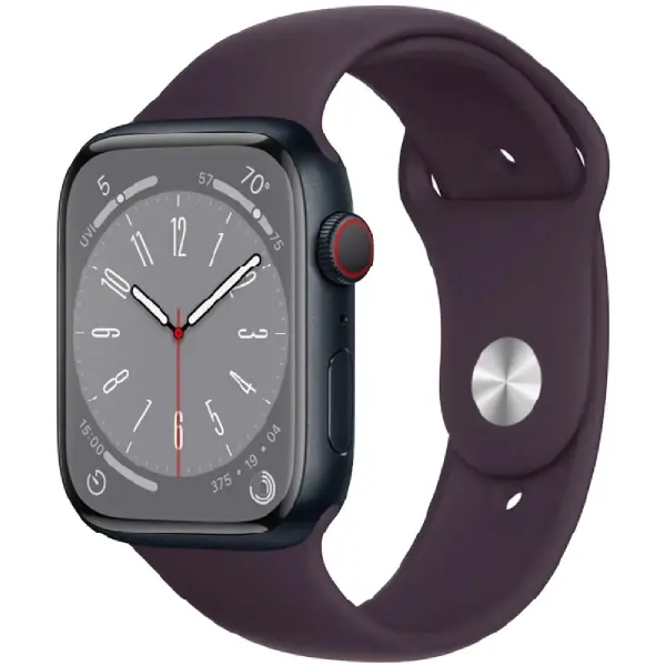 Aqlli soat Apple Series 8 GPS 45mm Elderberry