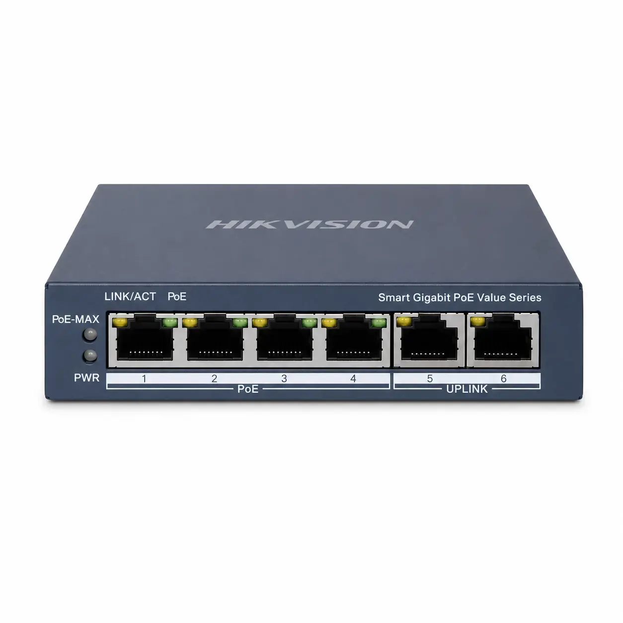 PoE-kommutator Hikvision DS-3E1506P-EI/M