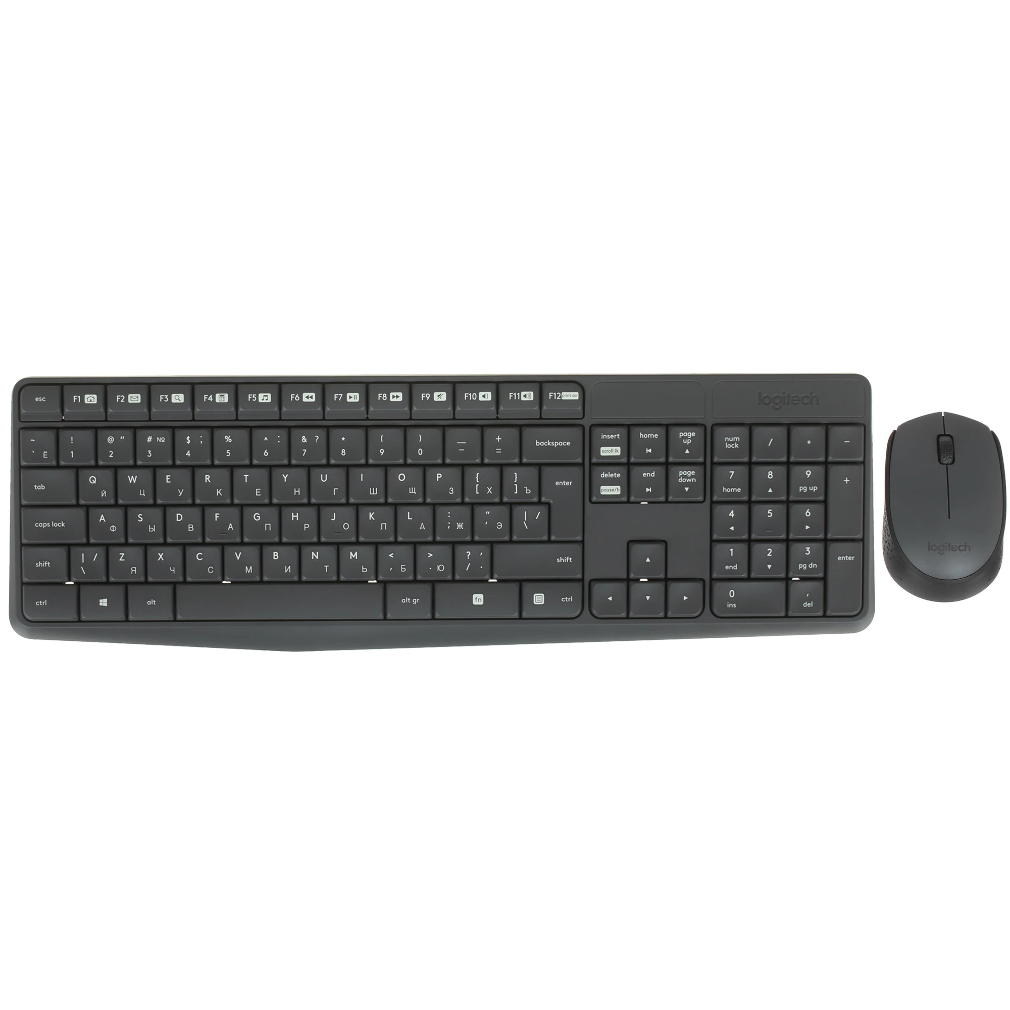 Клавиатура и мышь Logitech MK235/K