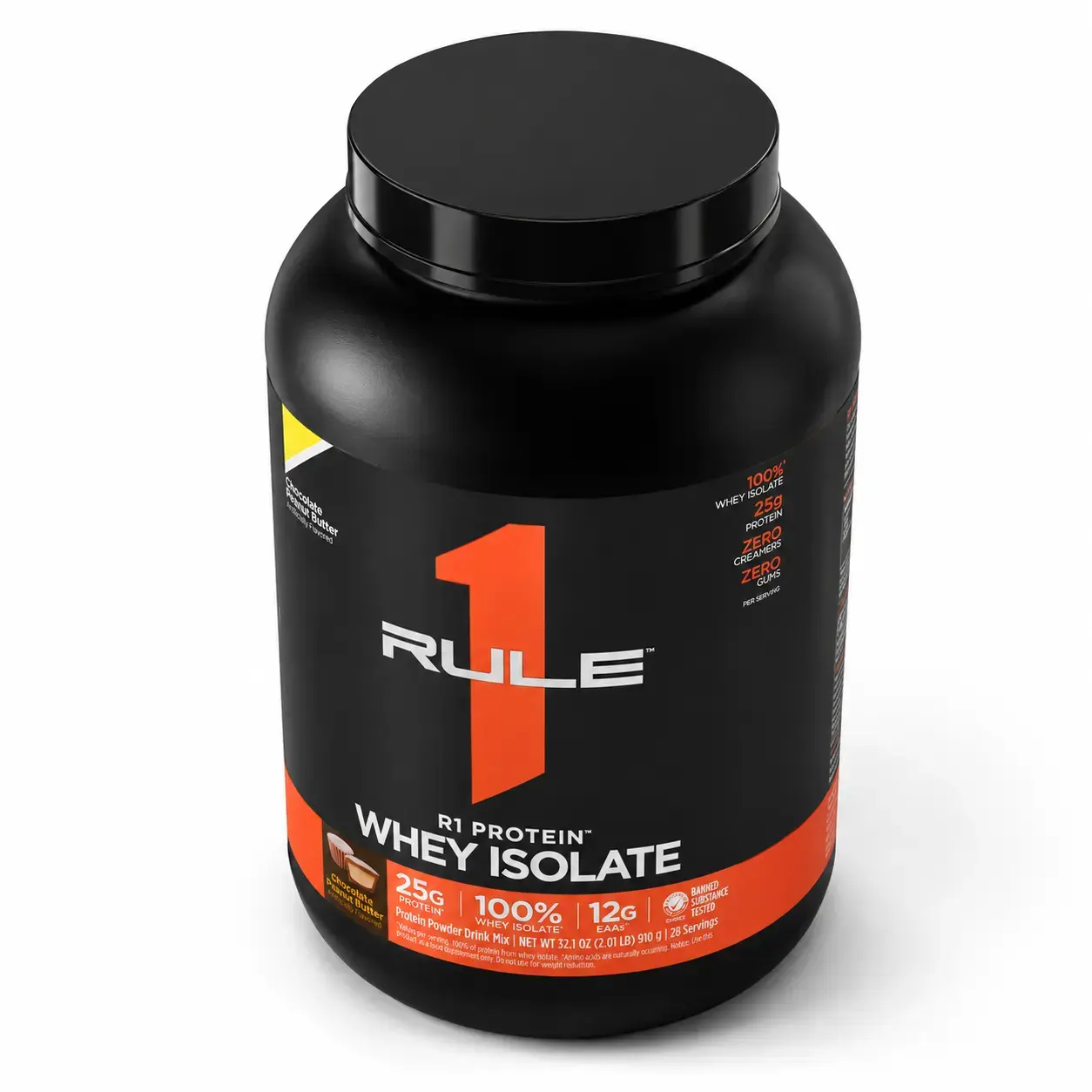 Zardob izolyati R1 Protein Whey Isolate Rule 1 (Banana Crème) 2.24 kg (4.94 lb)
