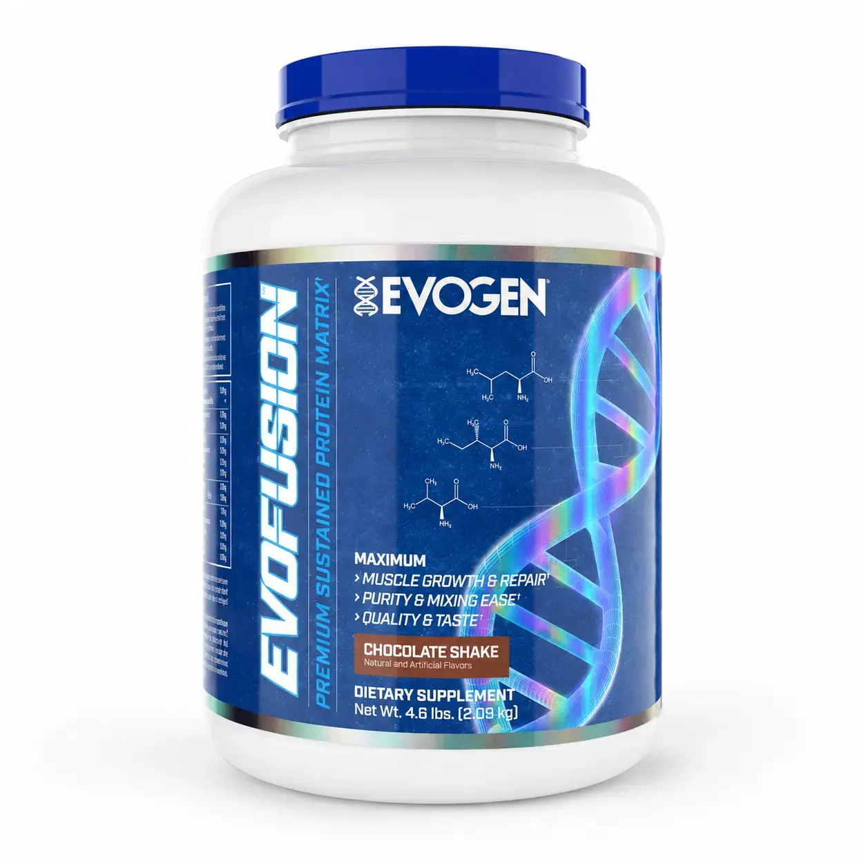 Многокомпонентный протеин Evogen EvoFusion (Chocolate Shake) 4.6 lb (2.09 кг)