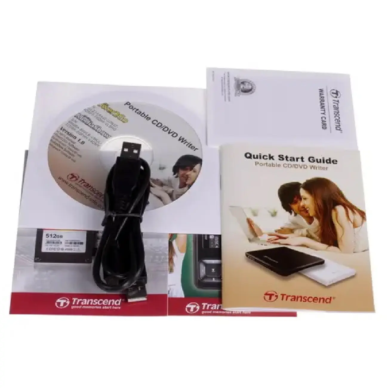 Оптический привод Transcend TS8XDVDS-K Black