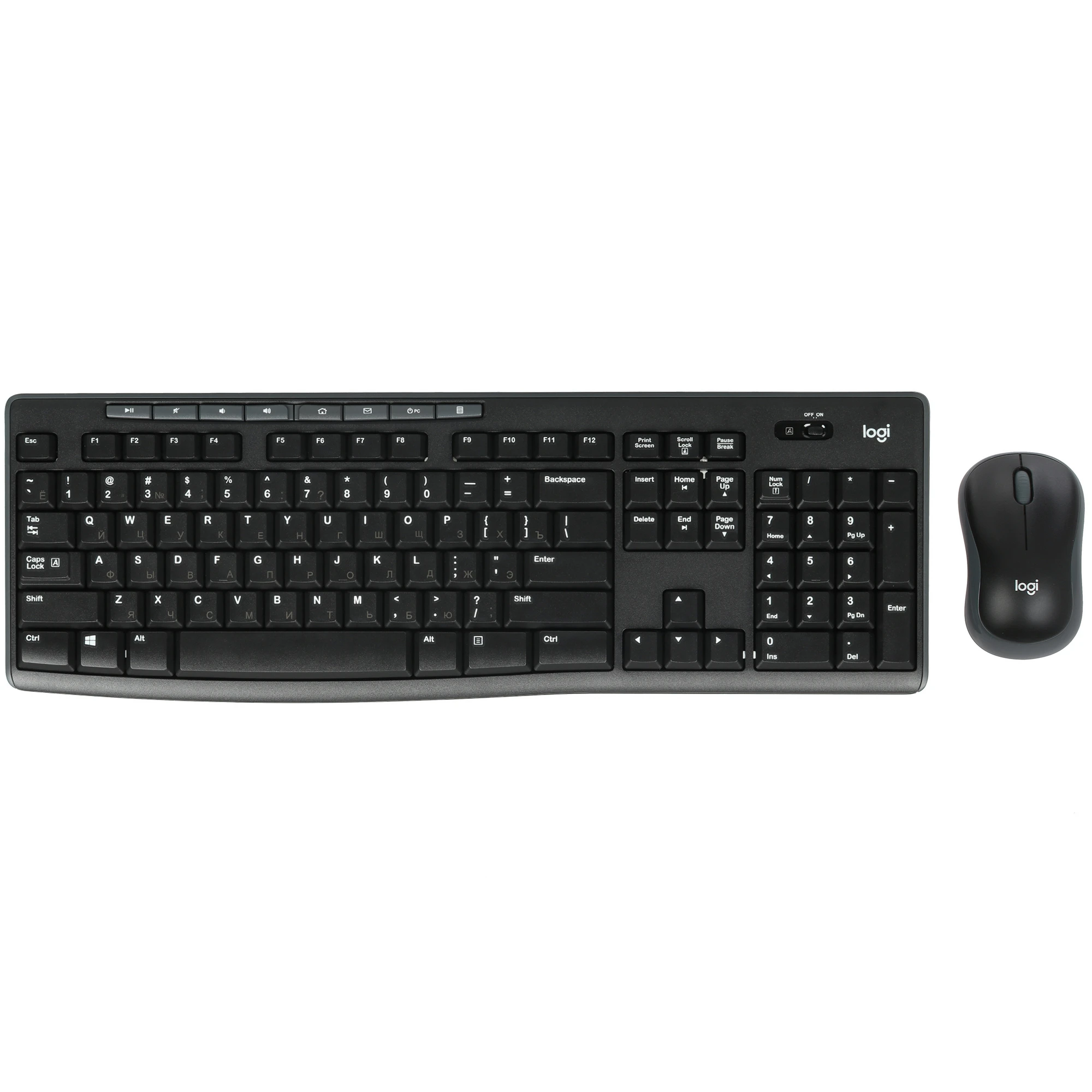 Клавиатура и мышь Logitech MK270/K