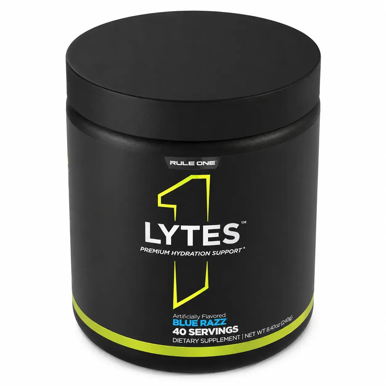 BQ Rule 1 Lytes, Blue Razz, 240 g