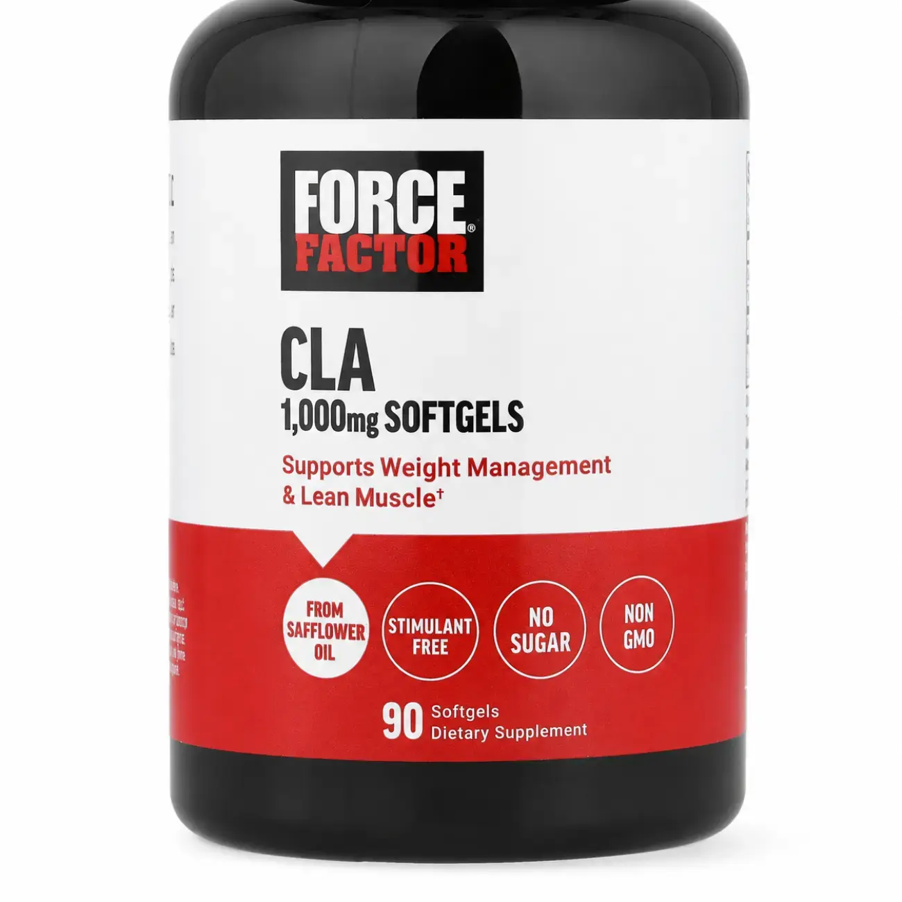 BFQ CLA 1000 mg Force Factor 90 SFTGL