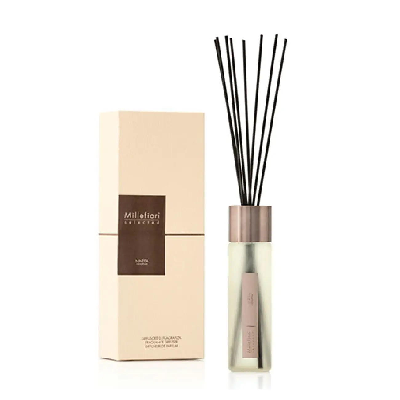 Diffuzor Millefiori Milano 350 ml Reed Selected Ninfea