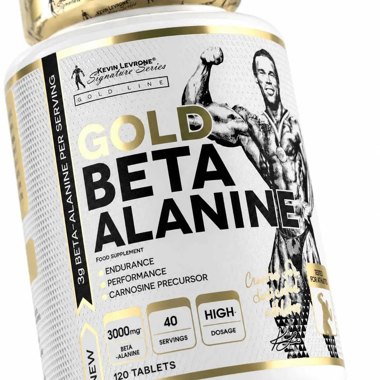 BQ Kevin Levrone Gold Beta-Alanine, 120 Tablets
