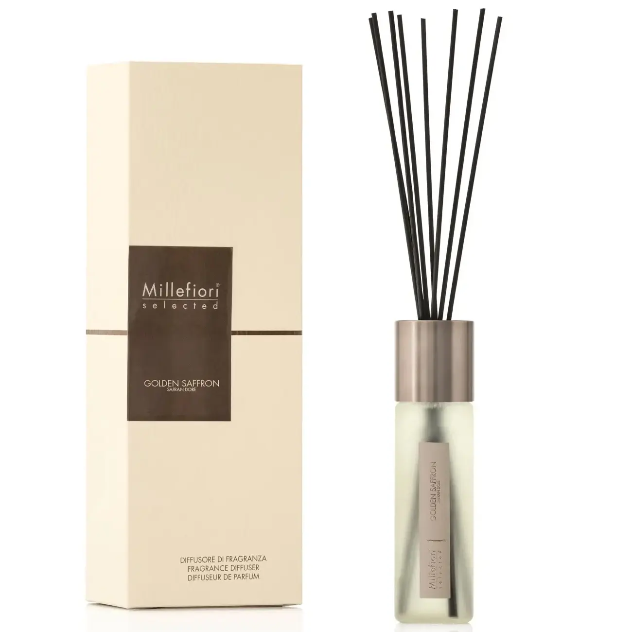 Диффузор Millefiori Milano 350 ml Reed Selected Golden