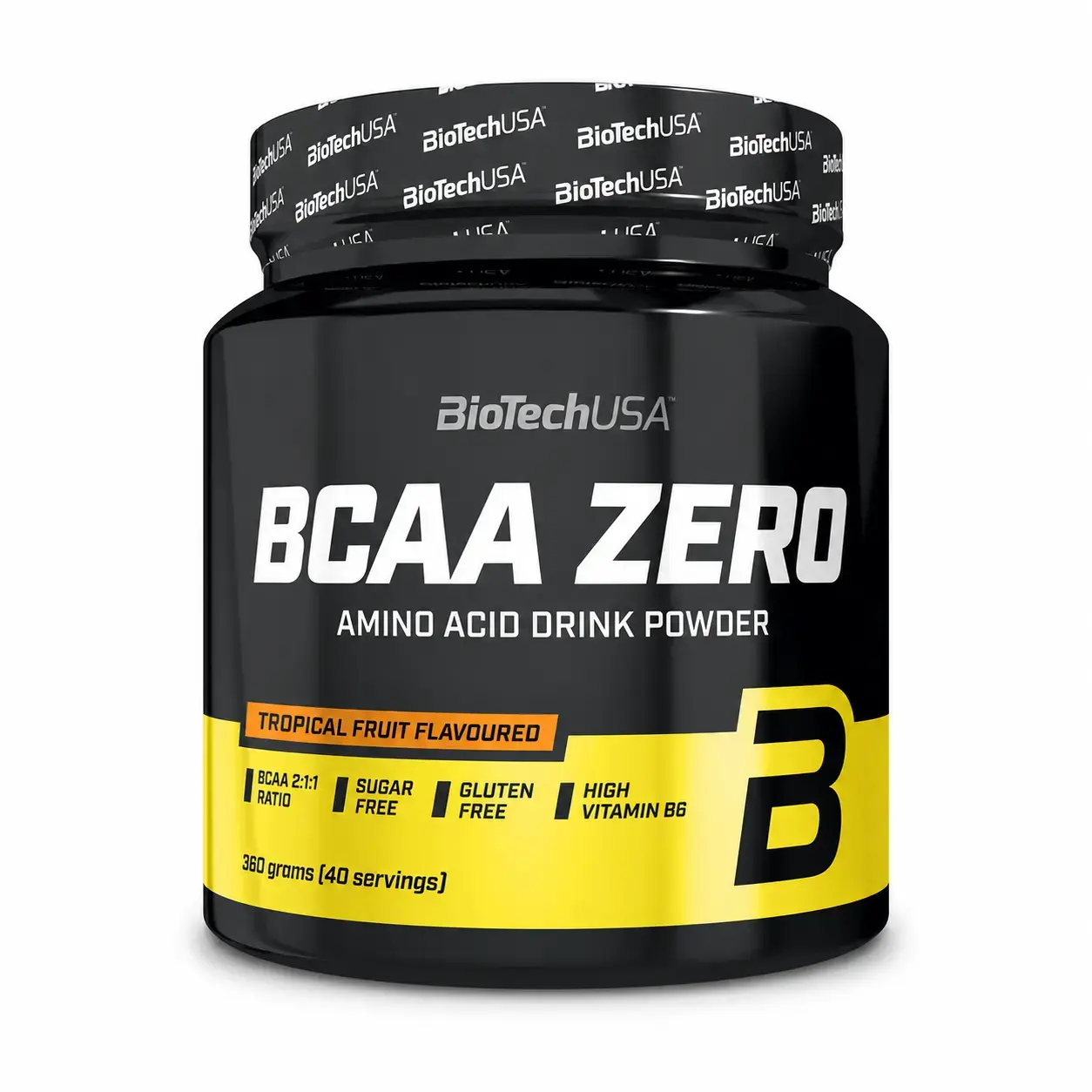 Аминокислотный комплекс BCAA Zero BioTechUSA (Tropical Fruit) 360 g (40 srv)