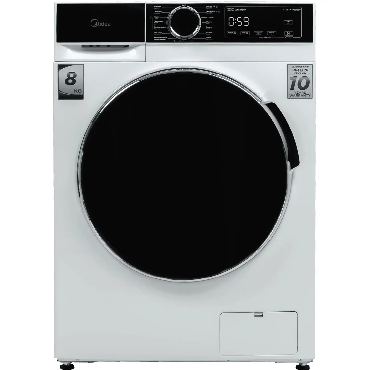 Стиральная машина Midea MF01W80B/W-C