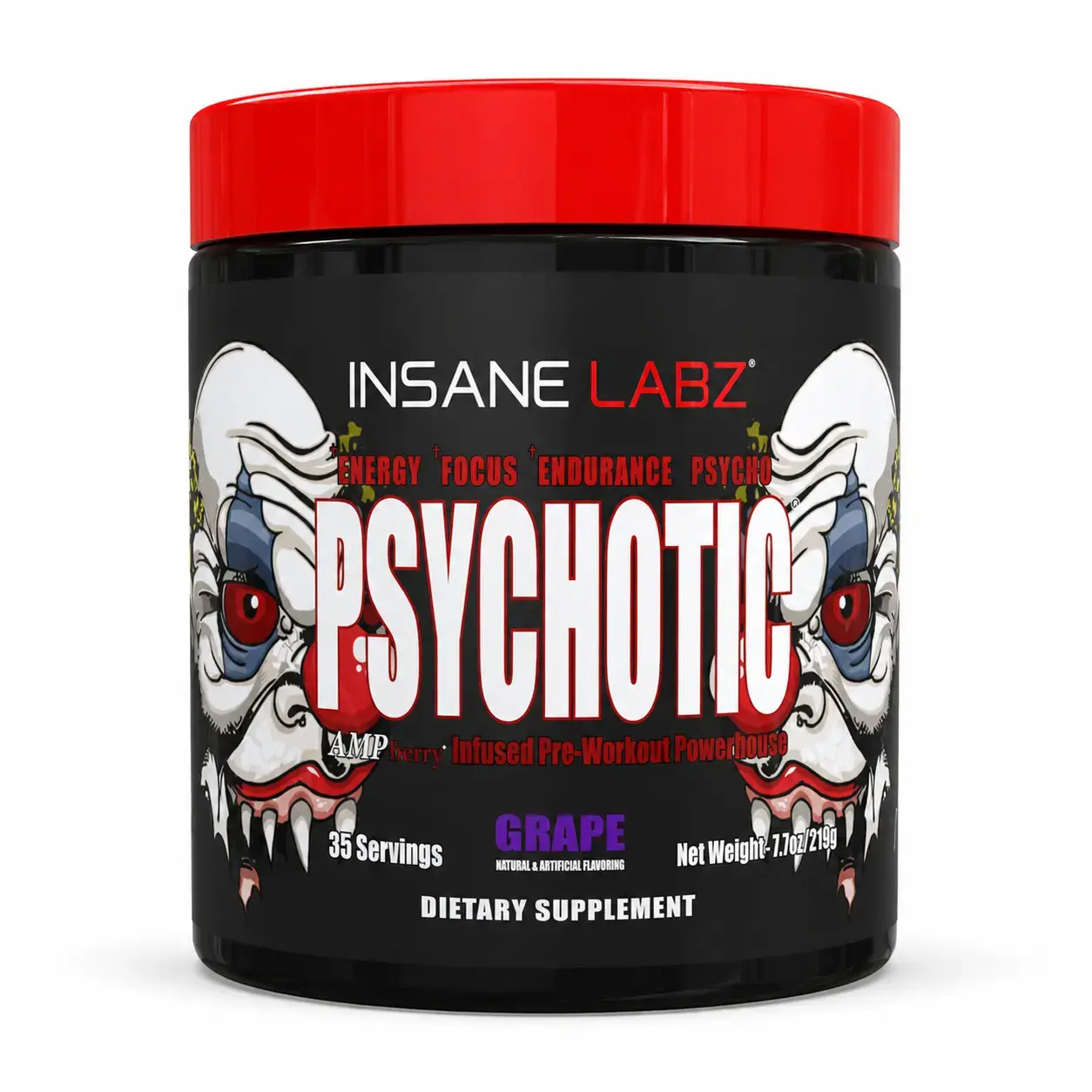 БАД Insane Labz Psychotic Red 376 g Grape