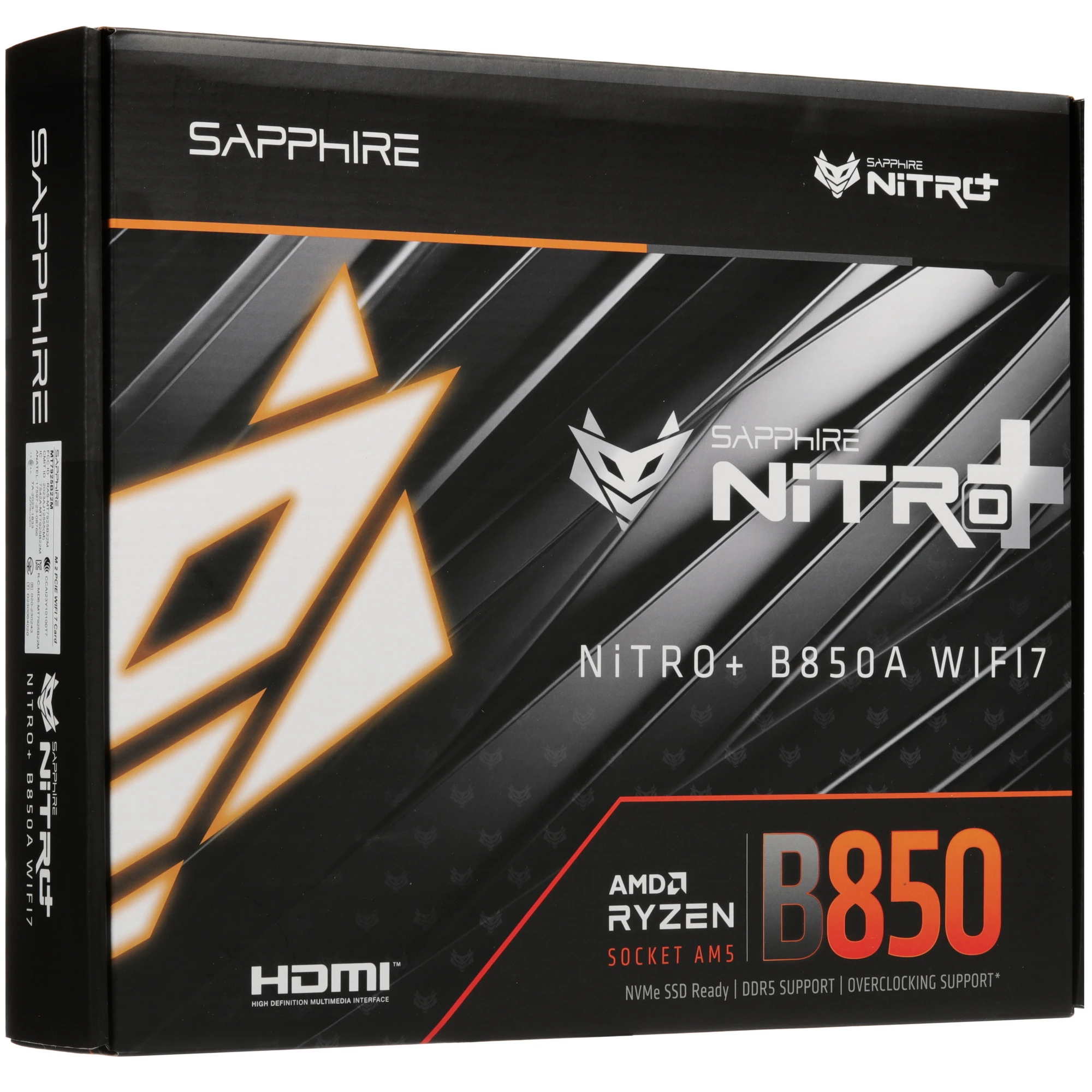 Материнская плата MB SAPPHIRE AMD AM5 PURE B850A WIFI7 DDR5 (52123-11-40G)