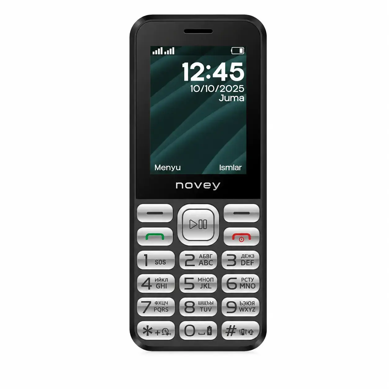 Мобильный телефон Novey P70 BLACK WHITE KEY