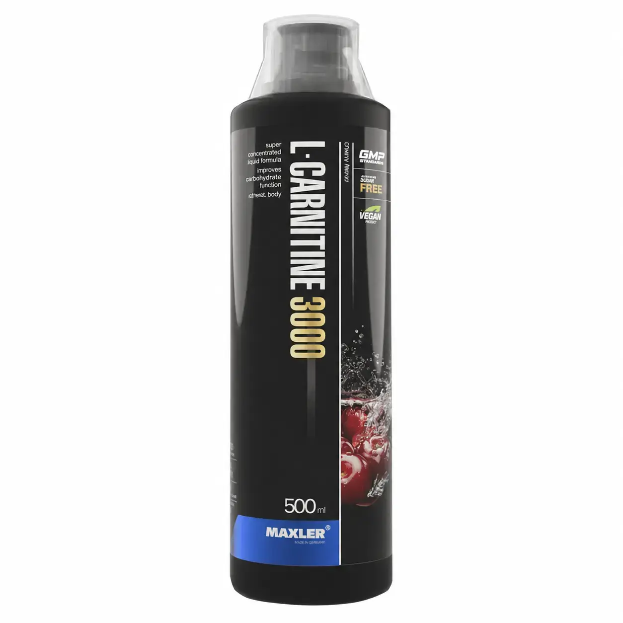 BQ Maxler L-Carnitine 3000, Cherry, 500 ml