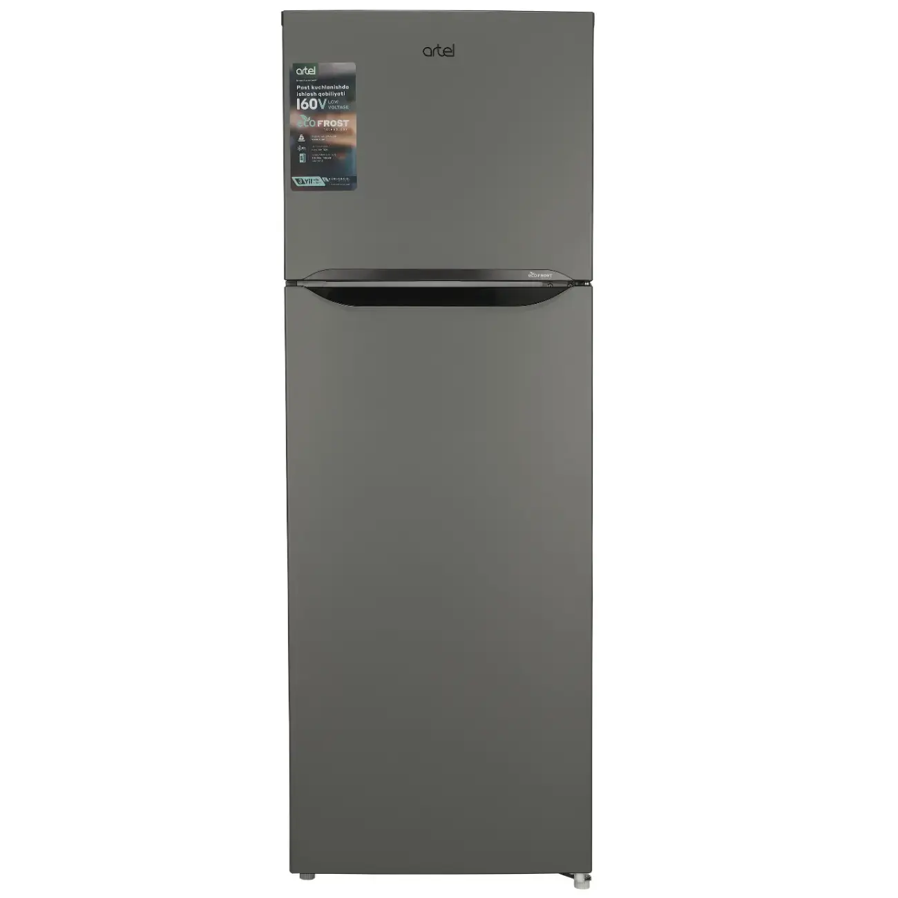 Холодильник ARTEL HD316FND ECO FROST Dark Grey Metallic